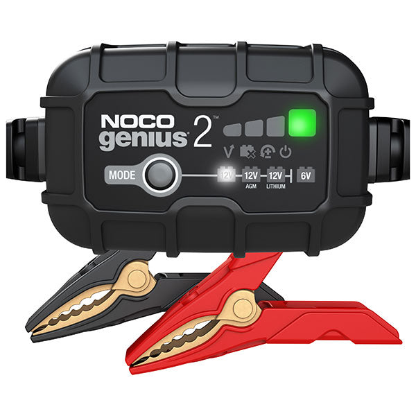 NOCO GENIUS 2 BATTERY CHARGER & MAINTAINER (GENIUS2) | GarageAndFab.com