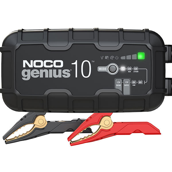 NOCO GENIUS 10 BATTERY CHARGER & MAINTAINER (GENIUS10) | GarageAndFab.com