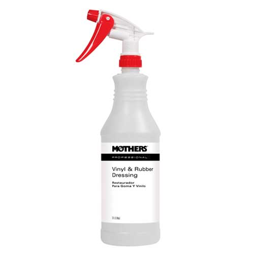 Mothers Polishes Professional Vinyl & Rubber Dressing Sprayer/Bottle 32oz (CS 12) - 88132 | GarageAndFab.com