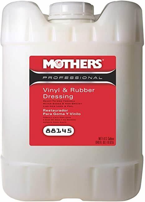 Mothers Polishes Professional Vinyl & Rubber Dressing 5 Gallon - 88145 | GarageAndFab.com