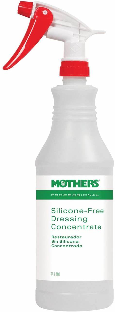 Mothers Polishes Professional Silicone-Free Dressing Concentrate Sprayer/Bottle 32oz (CS 12) - 88632 | GarageAndFab.com