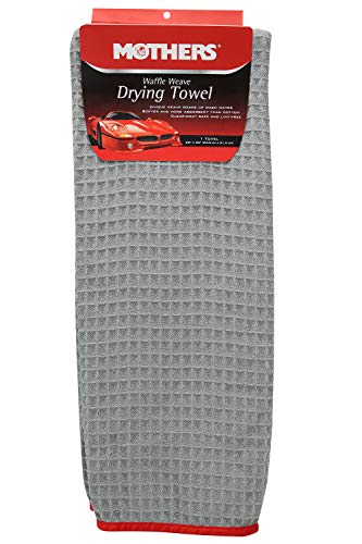 Mothers Polishes Waffle Weave Drying Towel 25" x 36" (CS 12) - 90-156601 | GarageAndFab.com