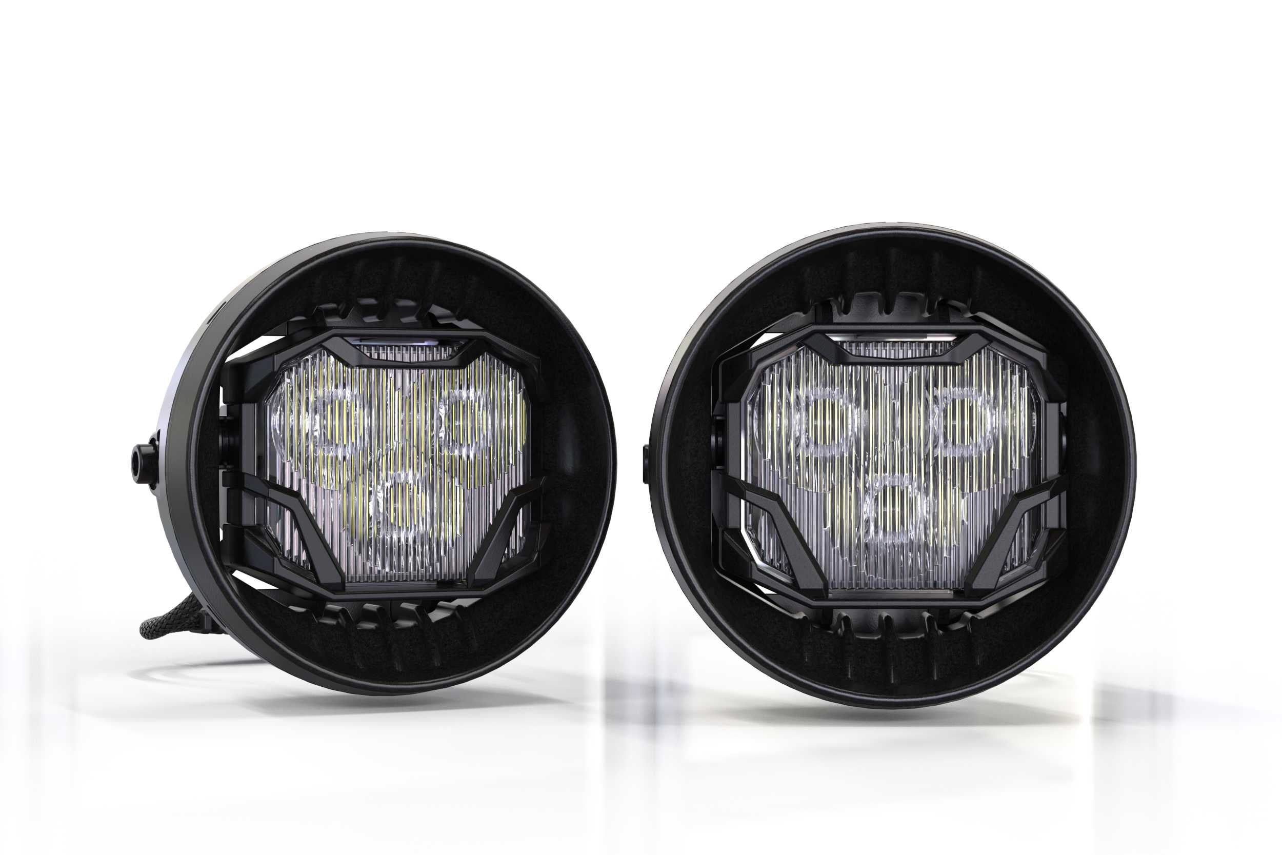 Morimoto 4Banger Fog Light Kit: 2009-2014 F150 (HXB White SAE Wide Beam) 4B-FOG-F1-1034 | GarageAndFab.com