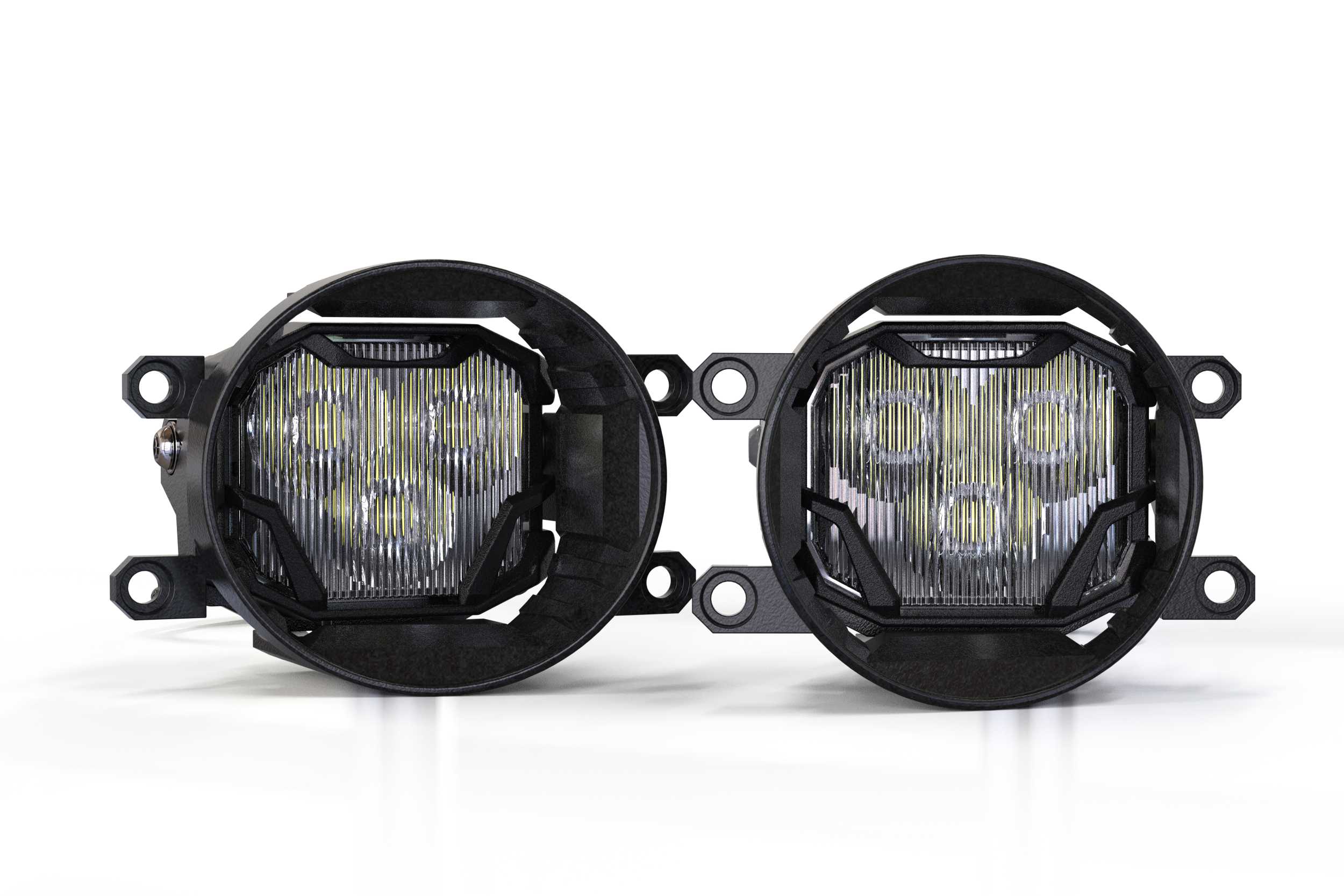 Morimoto 4Banger Fog Light Kit: 10-13 4Runner (NCS White SAE Wide Beam) 4B-FOG-T-1016 | GarageAndFab.com