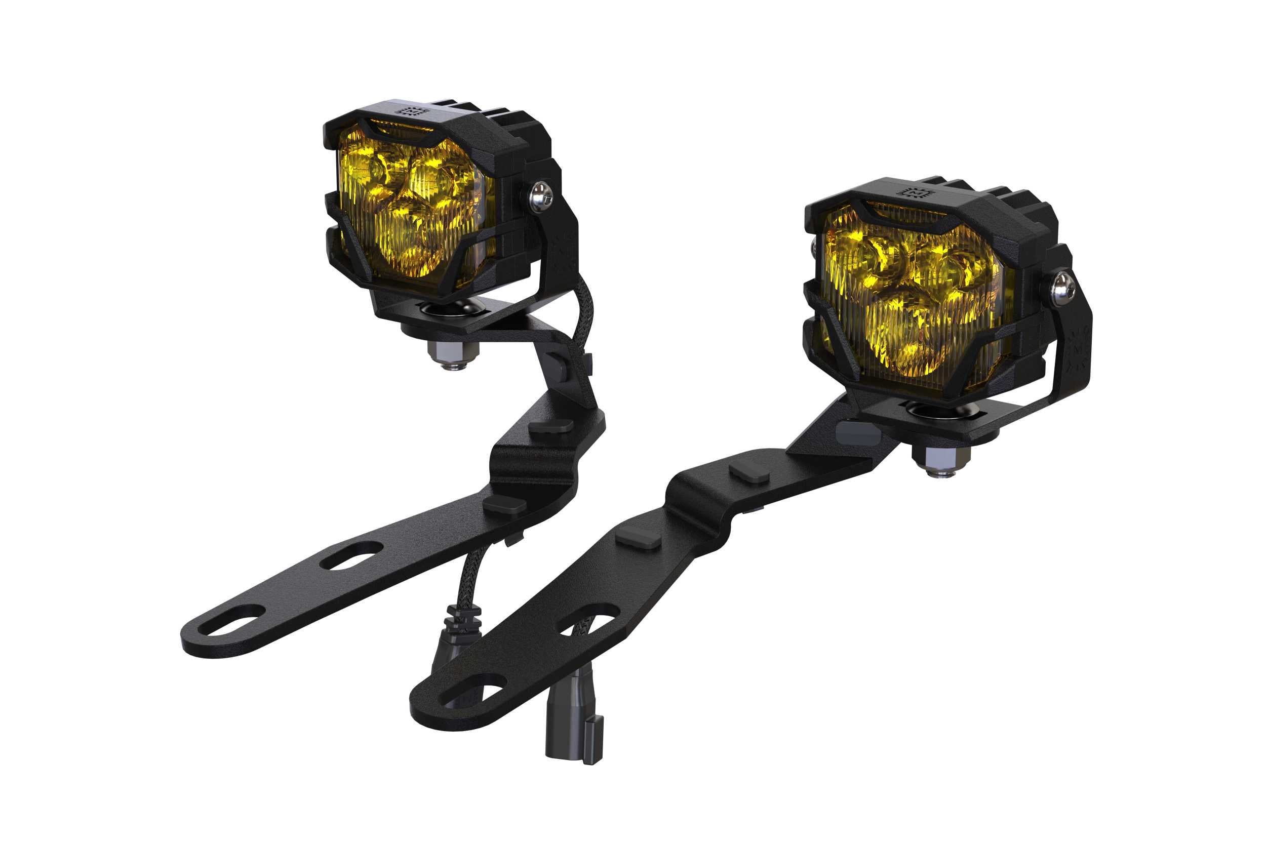 Morimoto 4Banger Ditch Light Kit: 16-23 Tacoma (NCS White Combo Beam) 4B-PLR-KIT-1050 | GarageAndFab.com