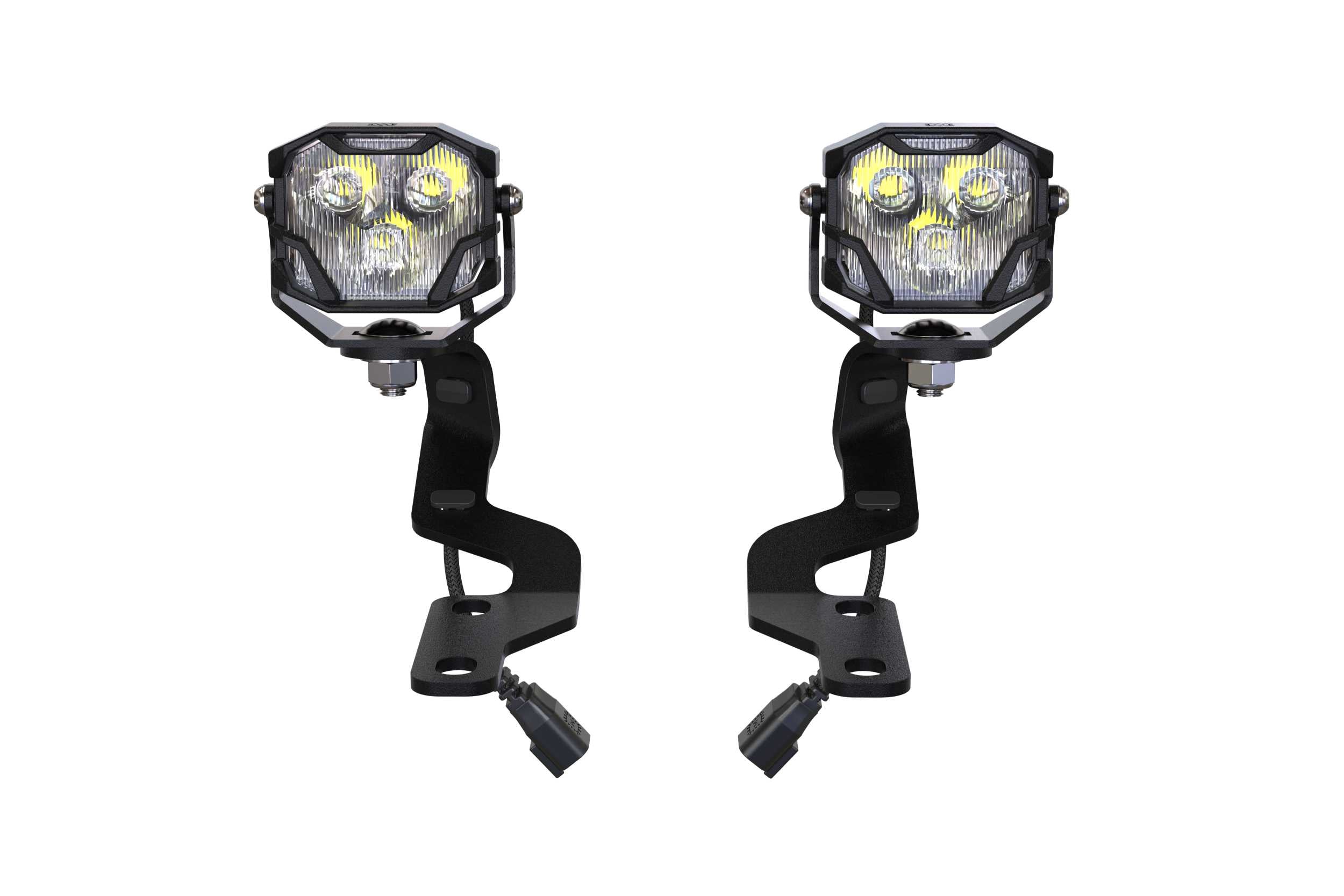 Morimoto 4Banger Ditch Light Kit: 07-13 Tundra (HXB White Spot Beam) 4B-PLR-KIT-1078 | GarageAndFab.com
