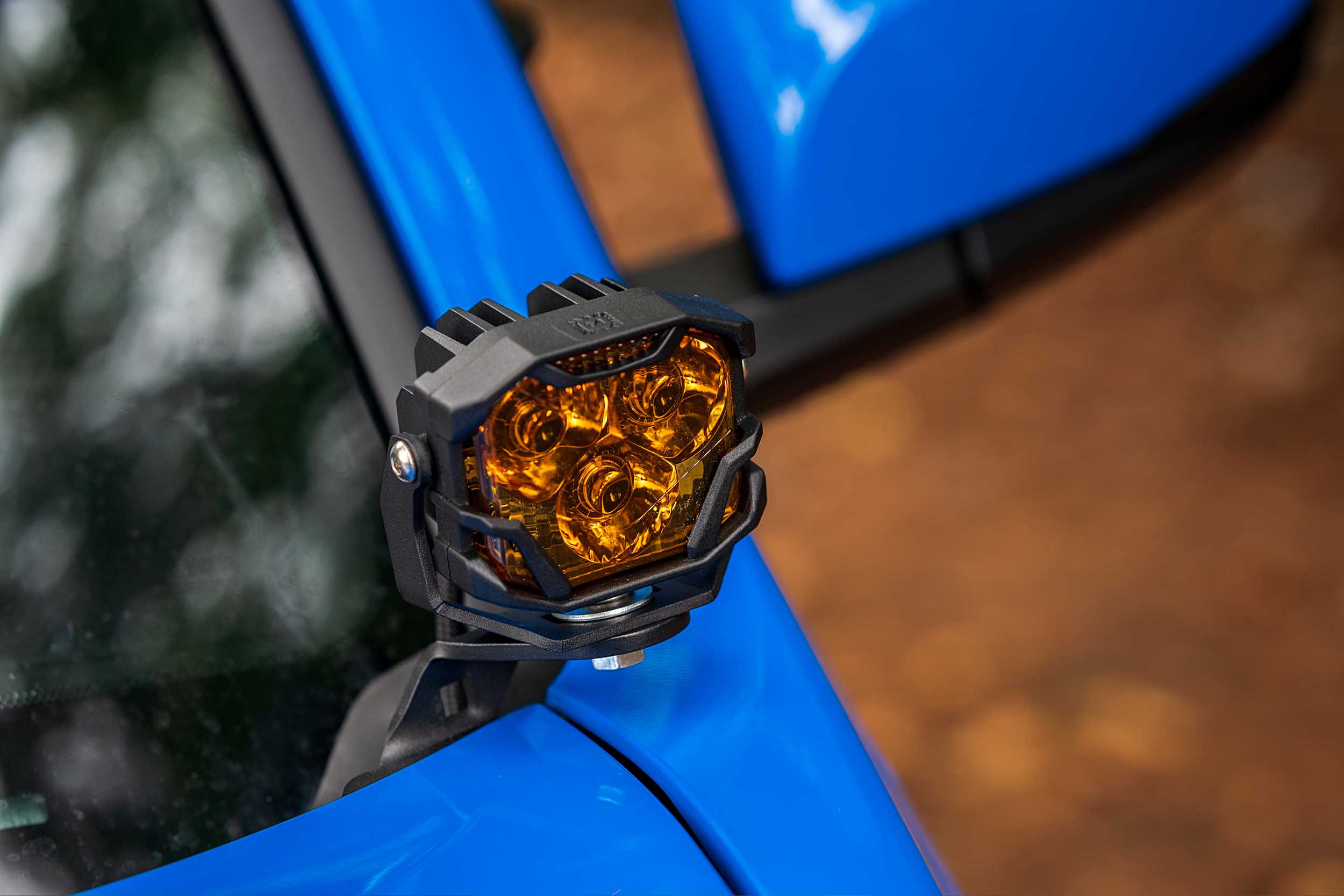 Morimoto 4Banger Ditch Light Kit: 07-13 Tundra (HXB Yellow SAE Wide Beam) 4B-PLR-KIT-1083 | GarageAndFab.com