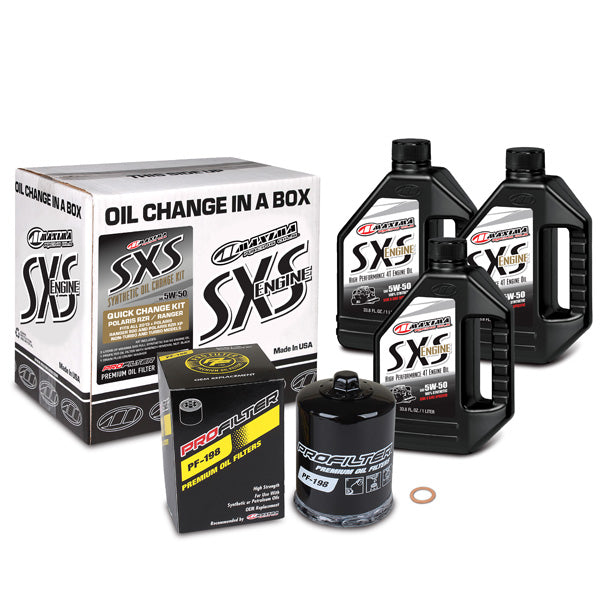 Maxima Racing Oils Sxs Quick Change Oil Kit (90-189013) | GarageAndFab.com