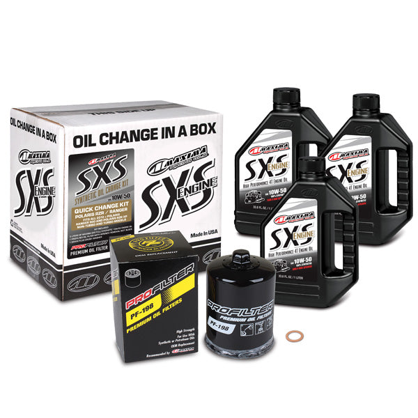Maxima Racing Oils Sxs Quick Change Oil Kit (90-219013) | GarageAndFab.com