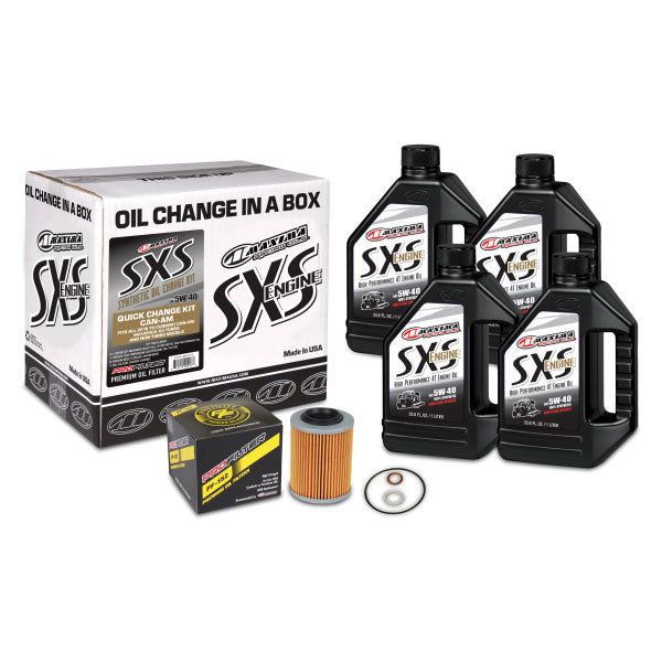 Maxima Racing Oils Sxs Quick Change Oil Kit (90-219013-Ca) | GarageAndFab.com