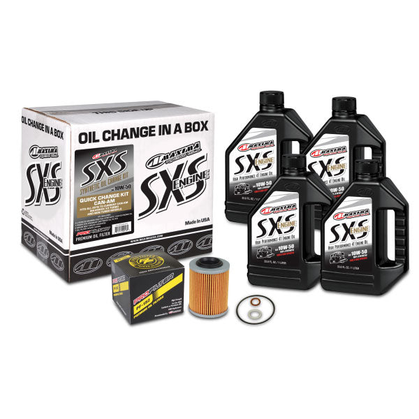 Maxima Racing Oils Sxs Quick Change Oil Kit (90-469013-Ca) | GarageAndFab.com