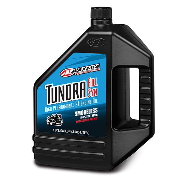 Maxima Racing Oils Tundra Snowmobile Full Synthetic 2T Oil 4Pk (30-339128) | GarageAndFab.com