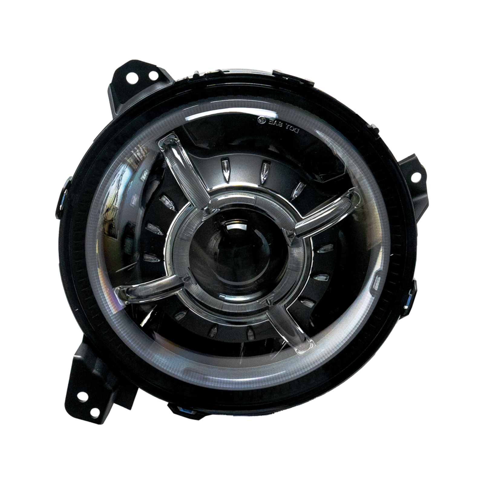 Vivid 9JL-RGB 9 Inch Led Jeep JL RGB Led Headlight Assemblies | GarageAndFab.com