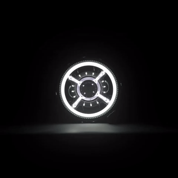 Vivid 9JL-ST 9 Inch Led Jeep JL Led Headlight Assemblies | GarageAndFab.com