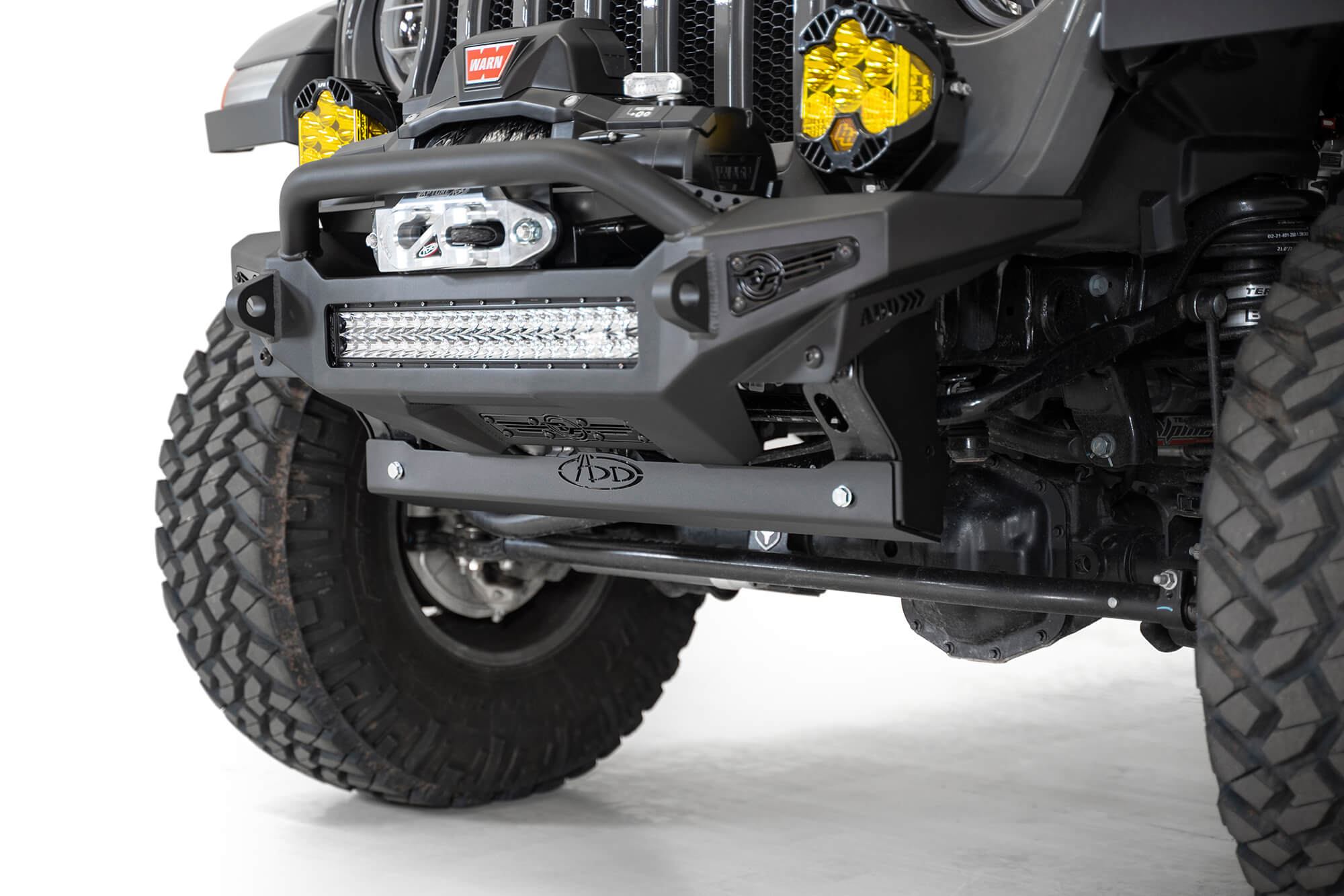 ADD Offroad 2018-2022 Jeep Jl/ Jt Sway Bar Skid Plate Ac96100801Na | GarageAndFab.com