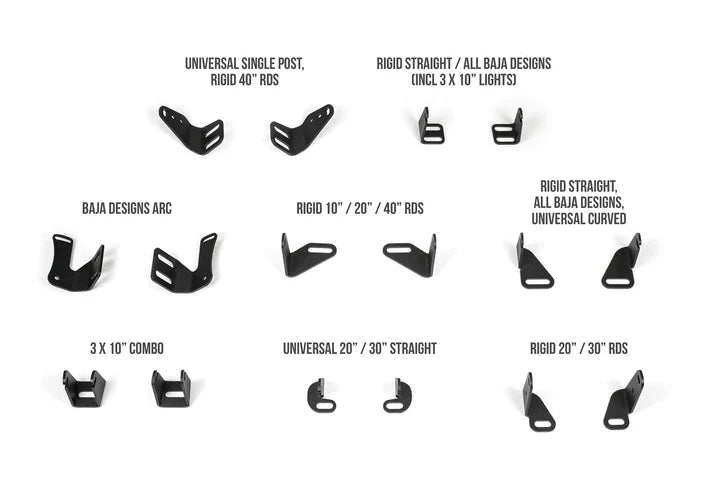 ADD Offroad Universal Light Mount Kit Acna158501Na | GarageAndFab.com