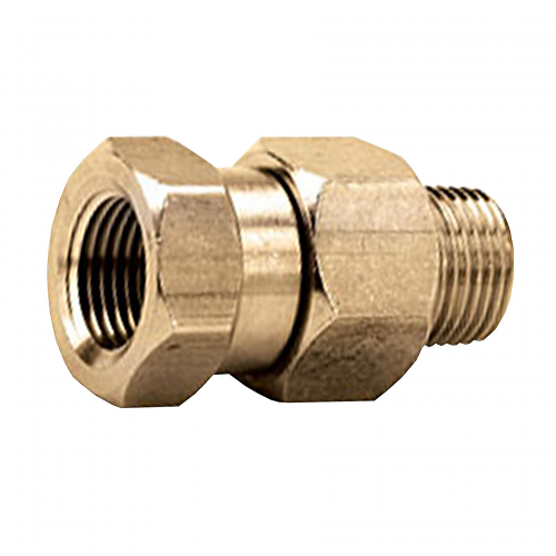 Fairview Pressure Washer Hose Connection; 3/8 MPT x 3/8 NPSM; Brass; 3000 P.S.I Item #: FVF-B1120-CC-3000 | GarageAndFab.com