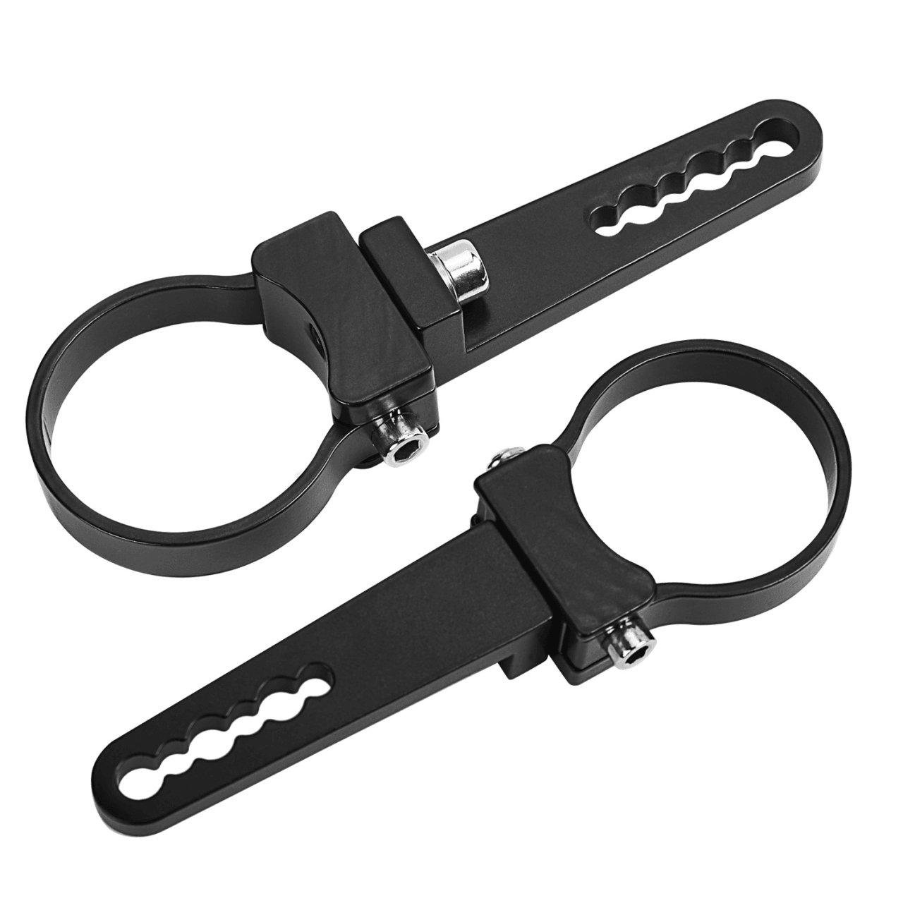 Vivid BR12 Light Bar Brackets Universal Mounts 2 Inch Pair | GarageAndFab.com