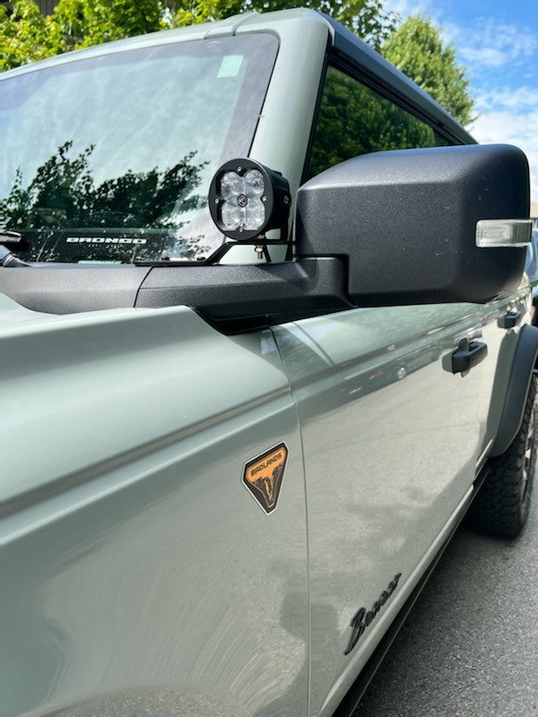 Vivid BR32 Pillar Mounts 2021+ Ford Bronco | GarageAndFab.com