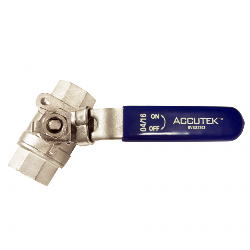 Fairview 2PC SS Ball Valve;1-1/4 FPT;1500WOG Item #: FVF-BVSS2203-J | GarageAndFab.com