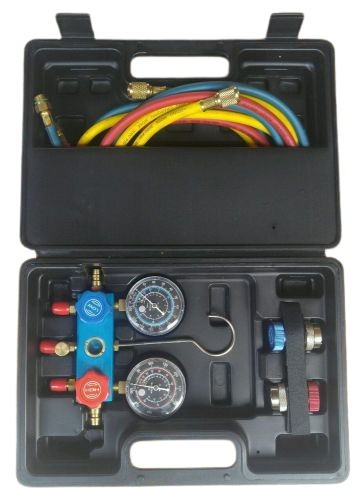 Emzone Manifold Gauge Set - 429 | GarageAndFab.com