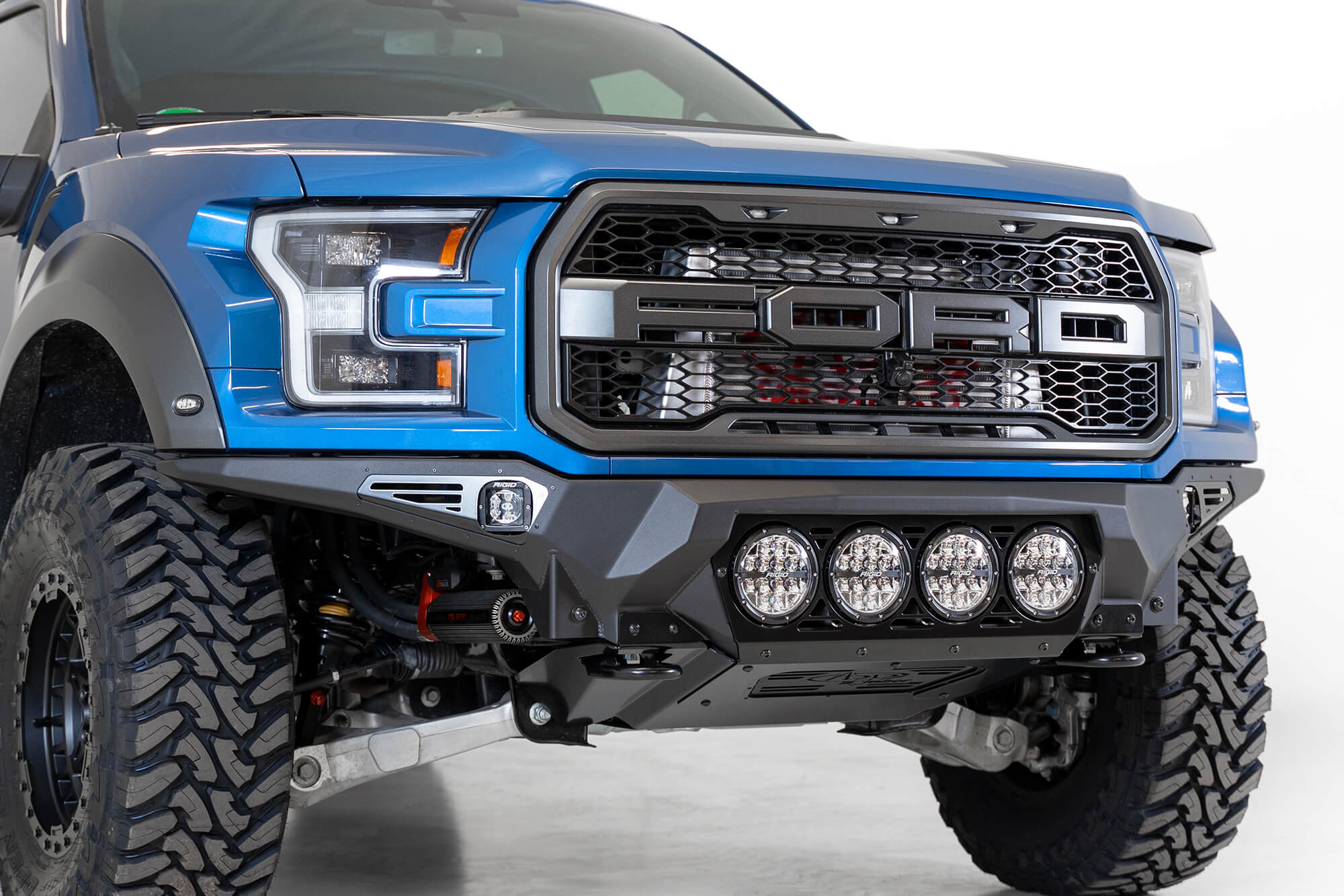 ADD Offroad 2017-2020 Ford Raptor Bomber Front Bumper (Rigid) F110014110103 | GarageAndFab.com
