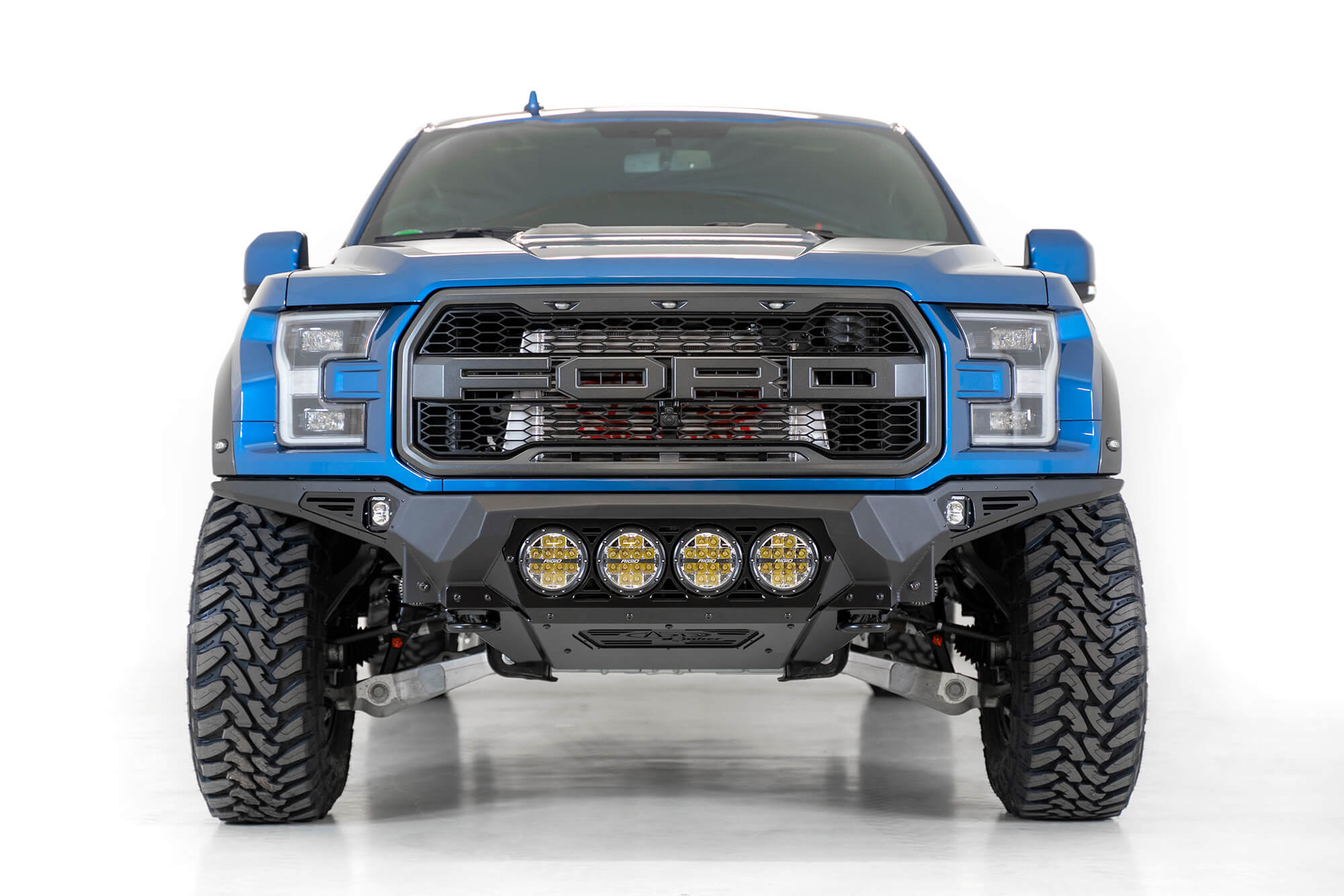 ADD Offroad 2017-2020 Ford Raptor Bomber Front Bumper (Rigid) F110014110103 | GarageAndFab.com