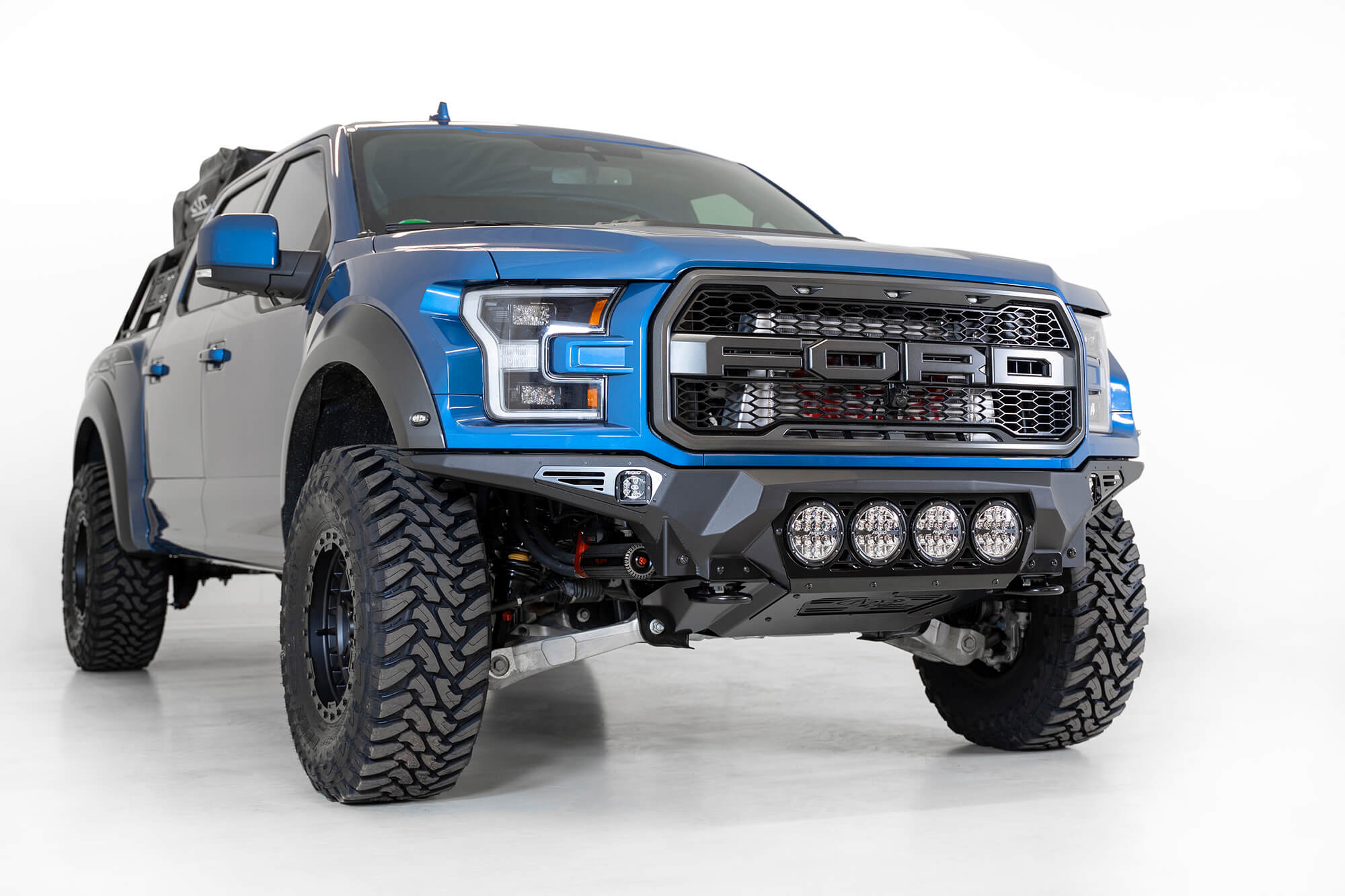ADD Offroad 2017-2020 Ford Raptor Bomber Front Bumper (Rigid) F110014110103 | GarageAndFab.com