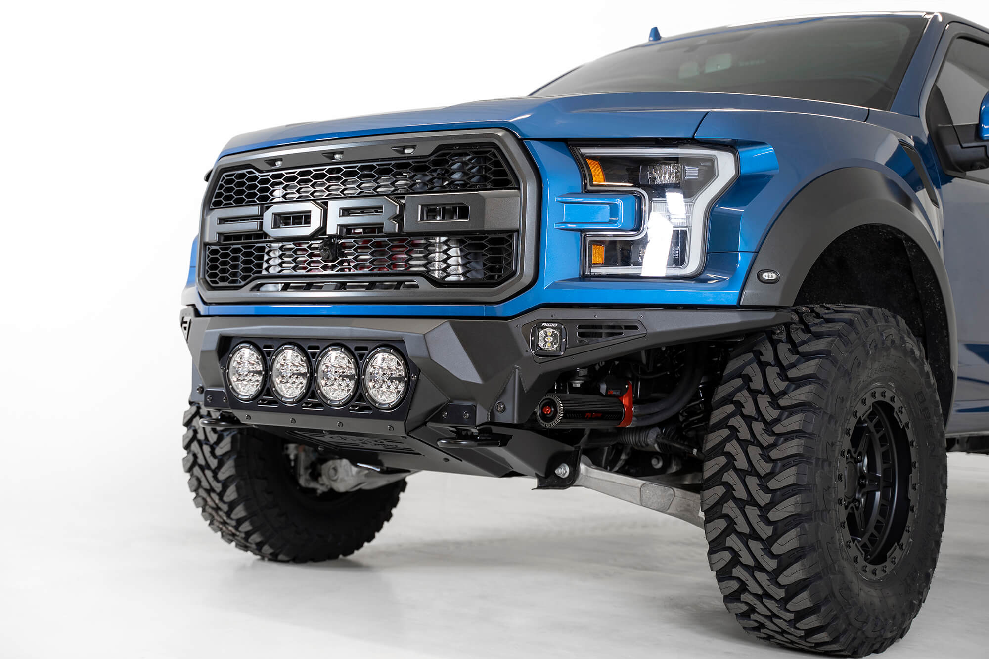 ADD Offroad 2017-2020 Ford Raptor Bomber Front Bumper (Rigid) F110014110103 | GarageAndFab.com