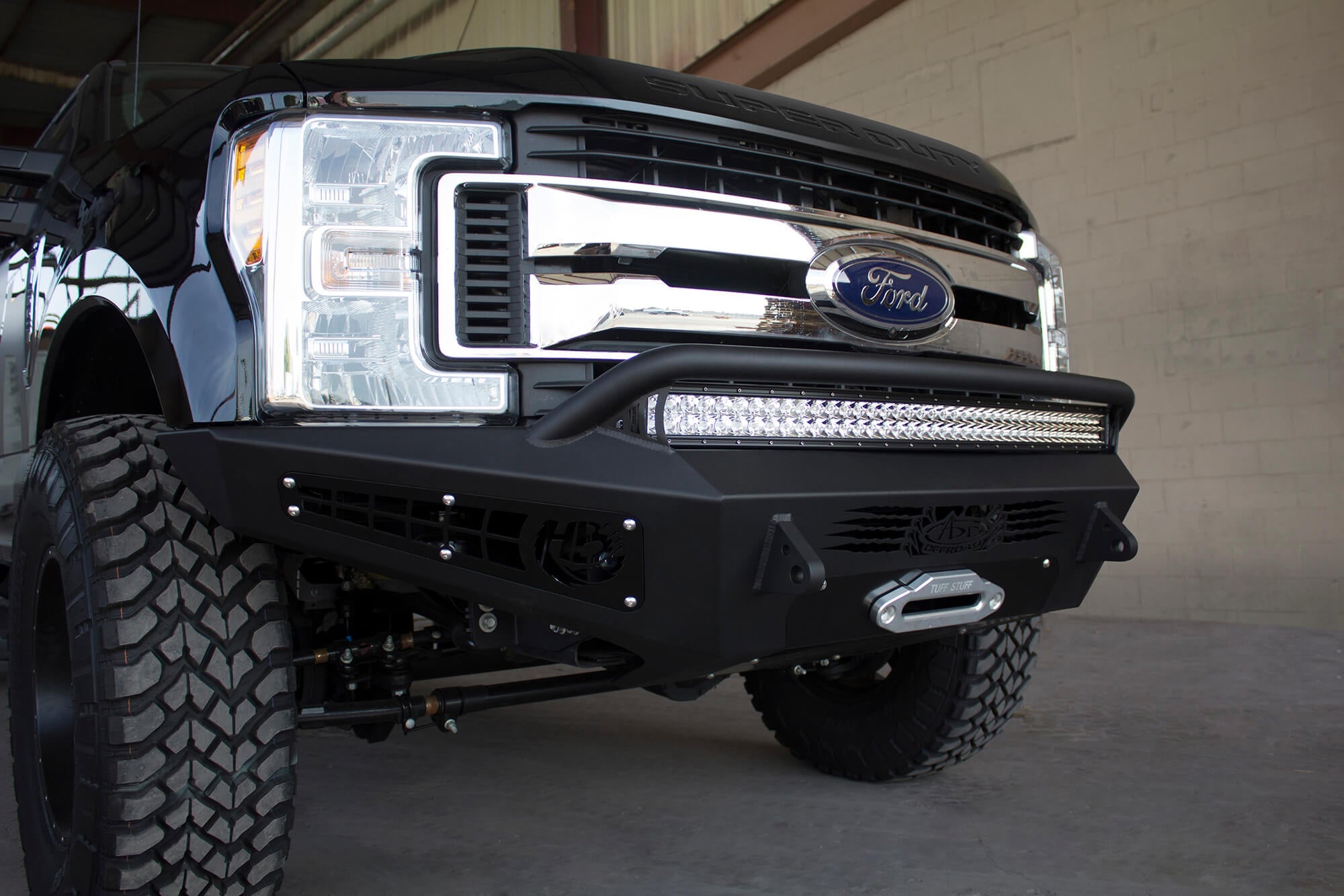 ADD Offroad 2017-2022 Ford Super Duty Honeybadger Front Bumper F167382840103 | GarageAndFab.com