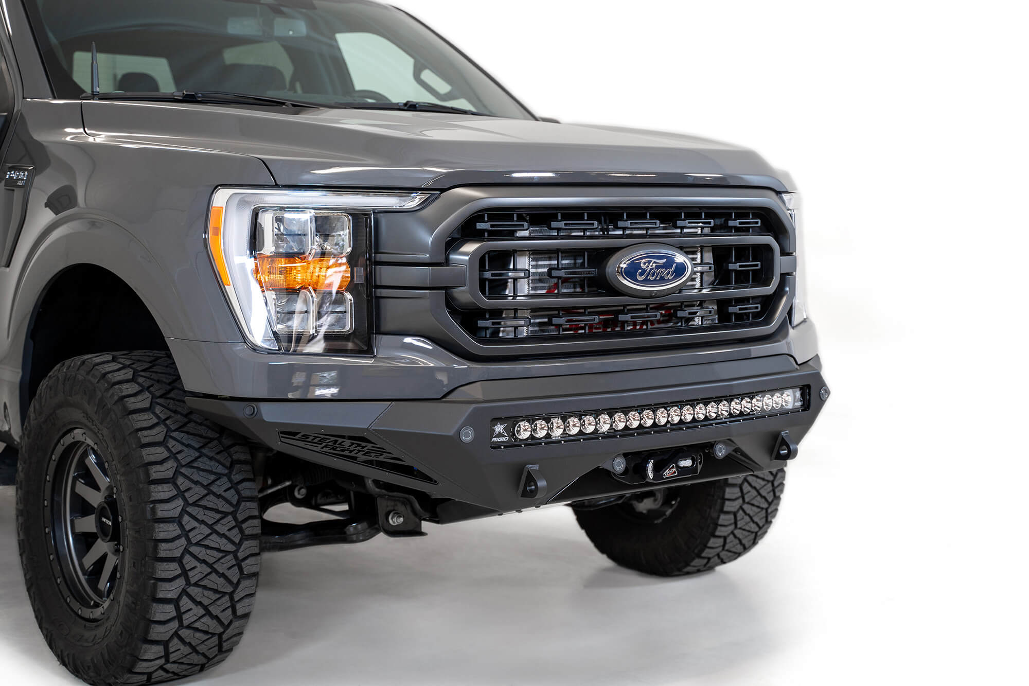 ADD Offroad 2021 Ford F-150 Stealth Fighter Front Bumper F191422860103 | GarageAndFab.com