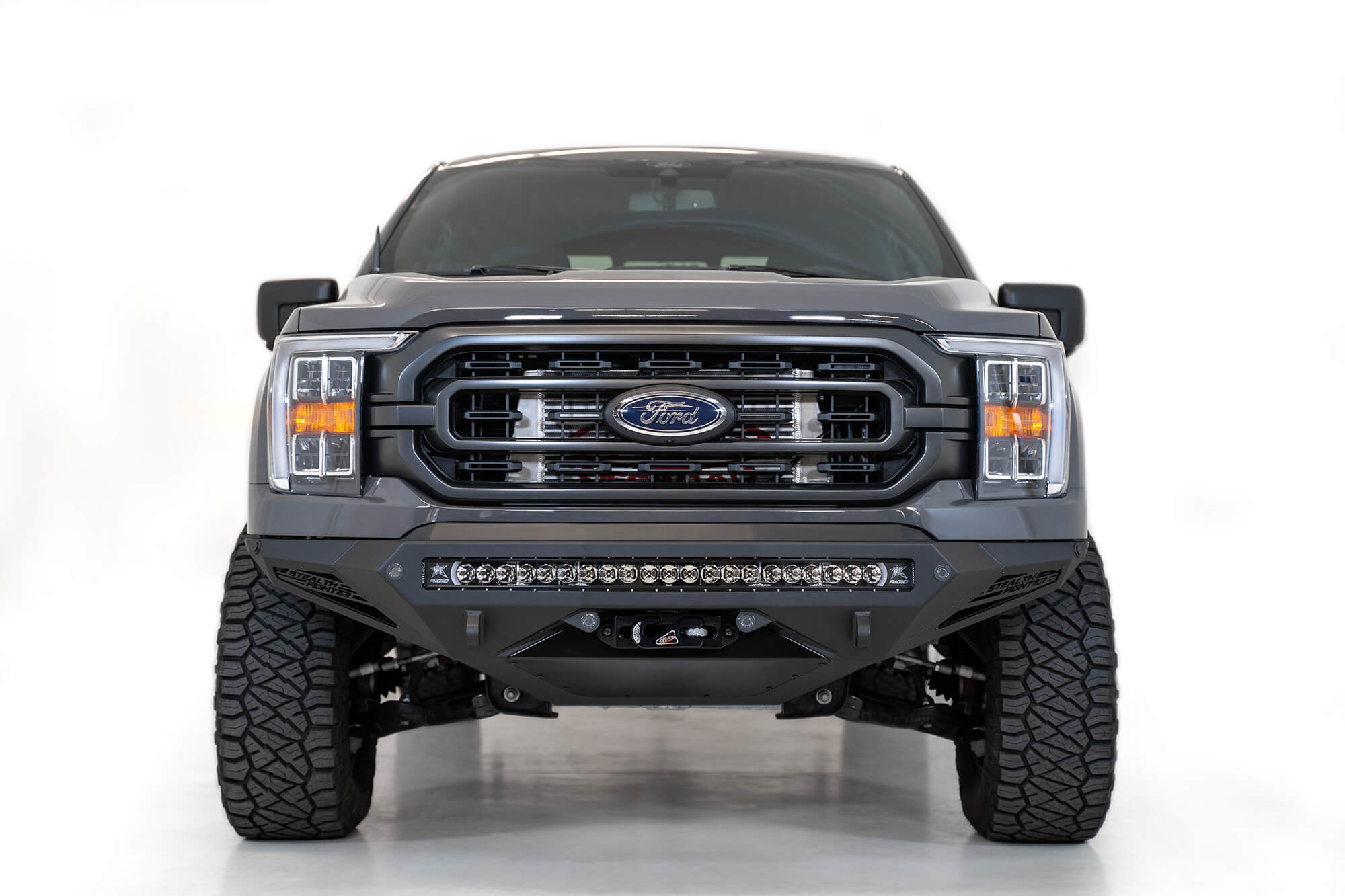 ADD Offroad 2021 Ford F-150 Stealth Fighter Front Bumper F191422860103 | GarageAndFab.com