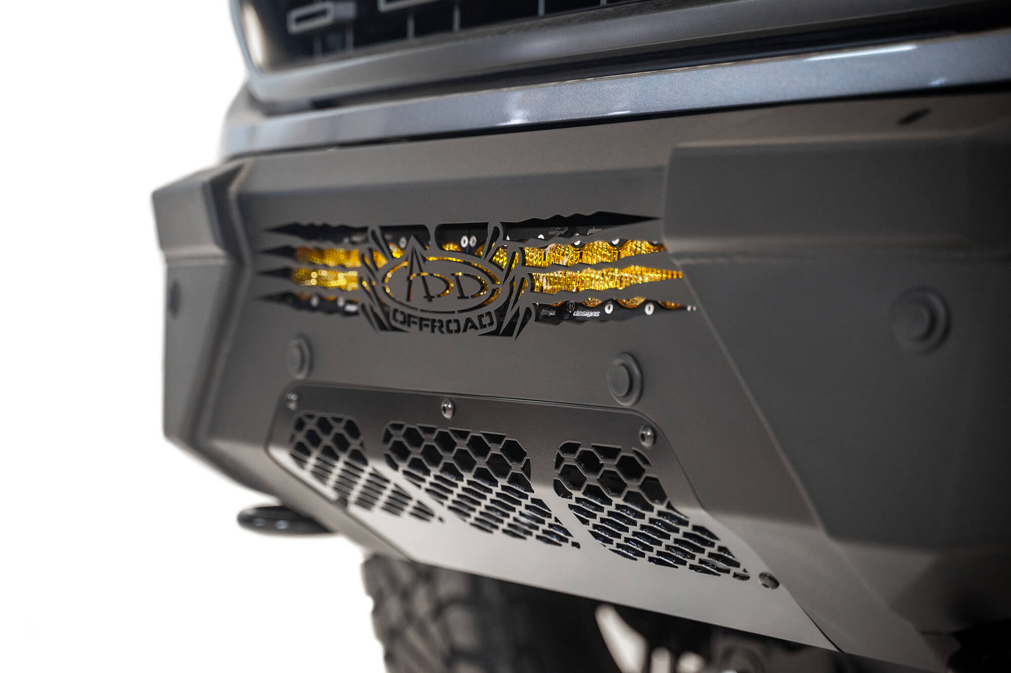 ADD Offroad 2021-2022 Ford F-150 Honeybadger Front Bumper W/ Top Hoop F197431040103 | GarageAndFab.com