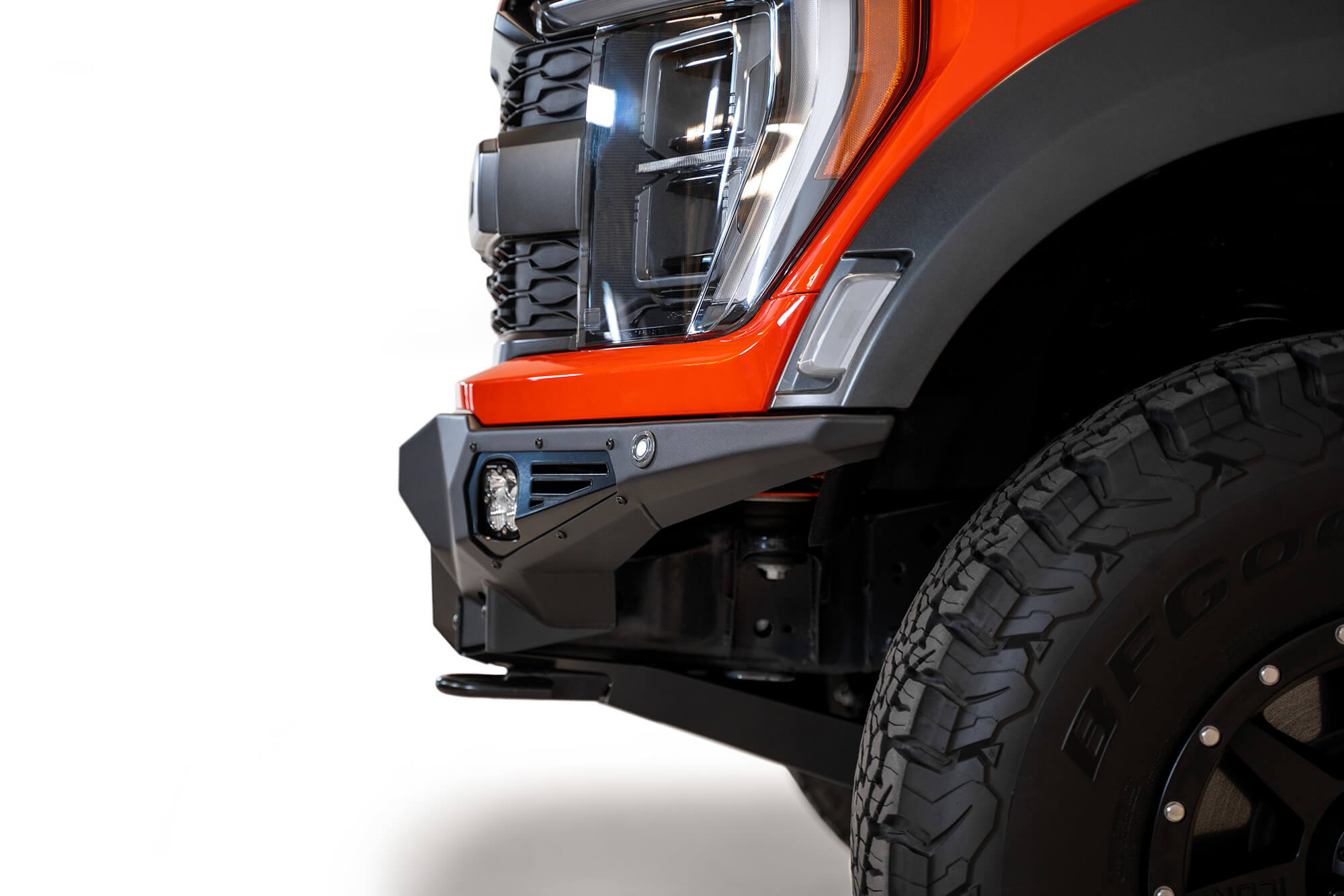 ADD Offroad 2021-2022 Ford Raptor Bomber Front Bumper (20-Inch Lights) F210012140103 | GarageAndFab.com
