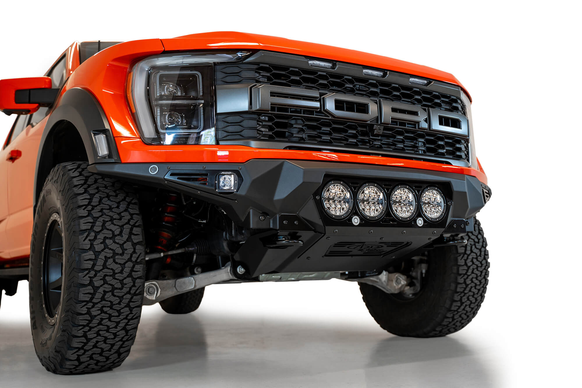 ADD Offroad 2021-2022 Ford Raptor Bomber Front Bumper (Rigid) F210014110103 | GarageAndFab.com