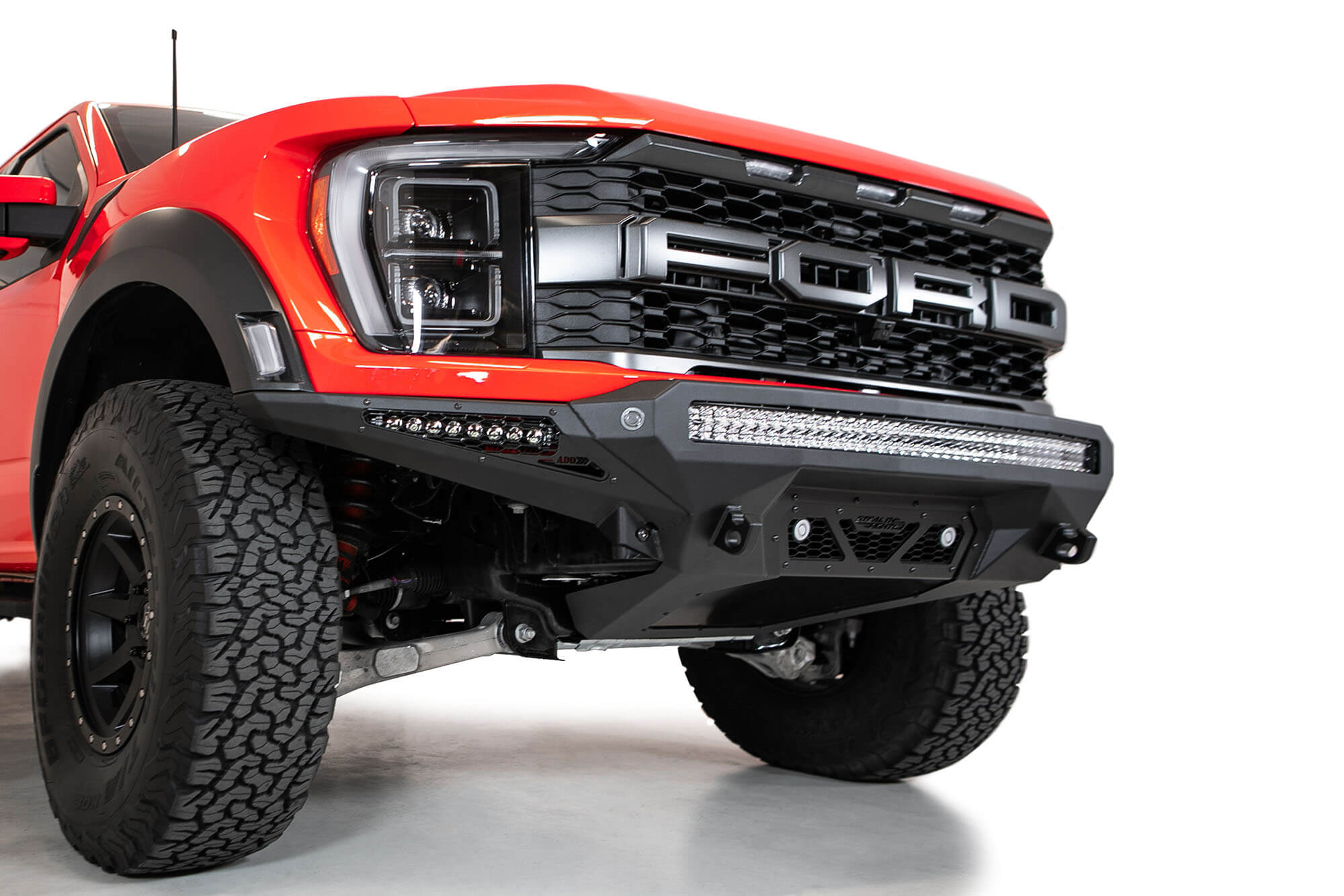 ADD Offroad 2021-2022 Ford Raptor Stealth Fighter Front Bumper F210151140103 | GarageAndFab.com