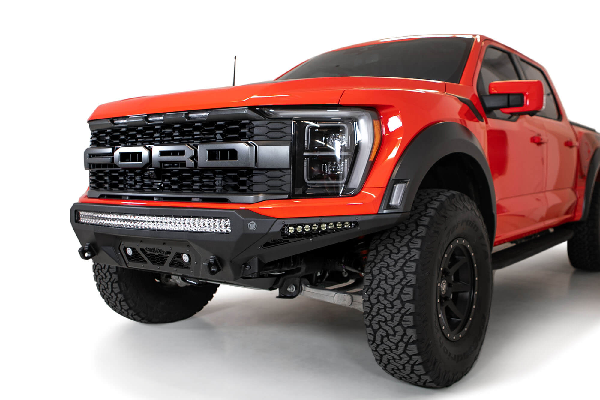 ADD Offroad 2021-2022 Ford Raptor Stealth Fighter Front Bumper F210151140103 | GarageAndFab.com