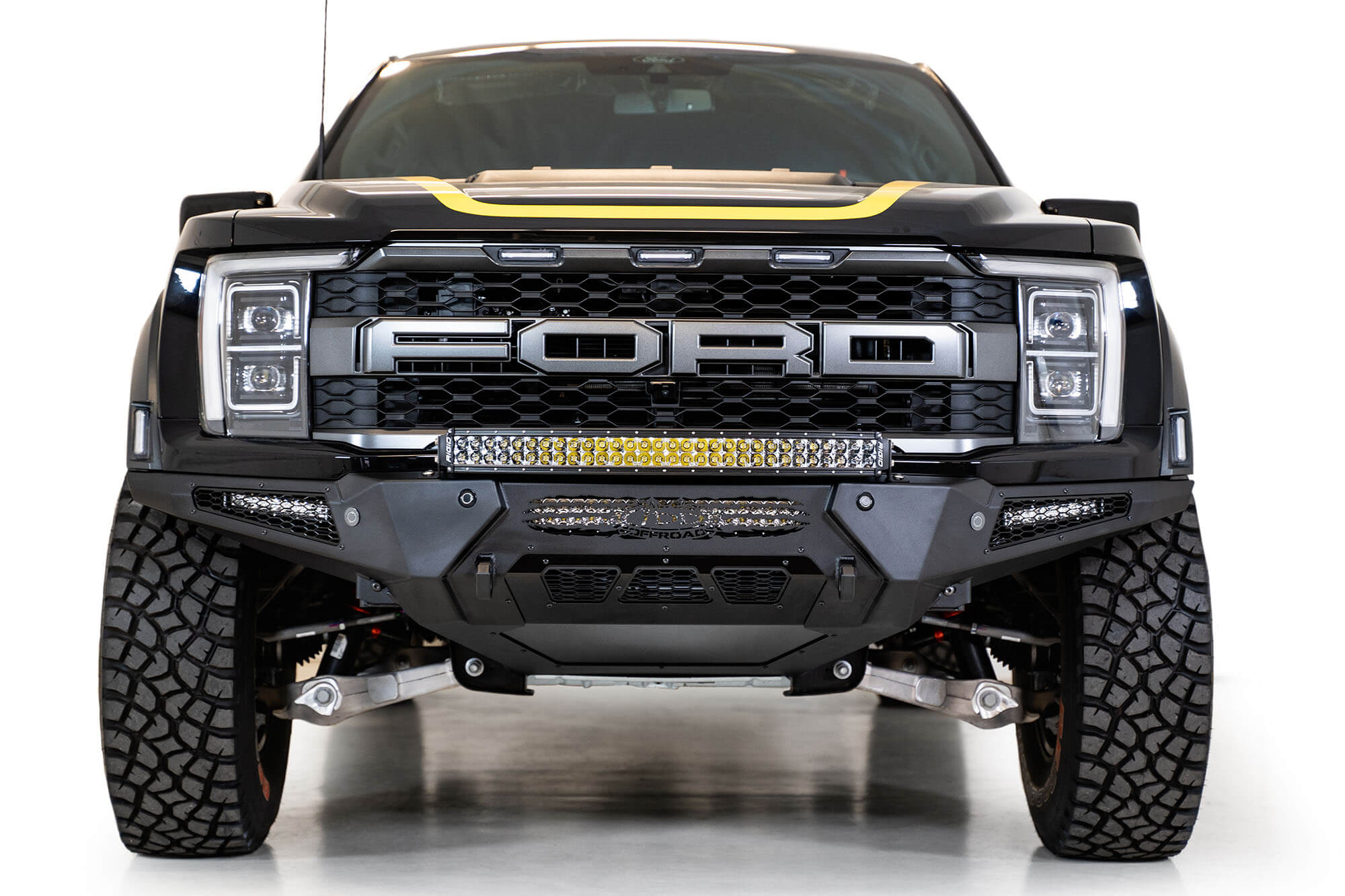 ADD Offroad 2021-2022 Ford Raptor Honeybadger Front Bumper F210211180103 | GarageAndFab.com