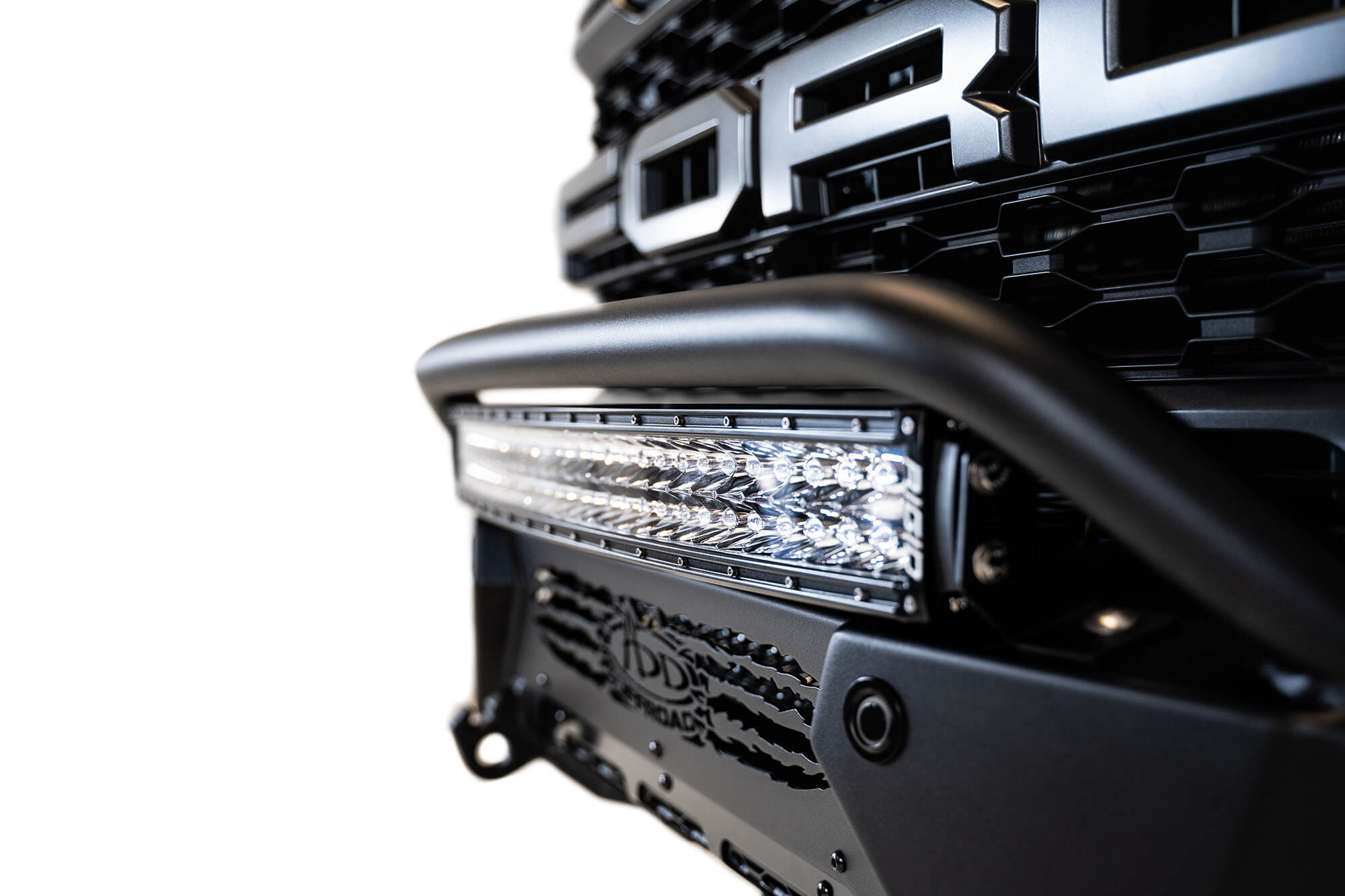 ADD Offroad 2021-2022 Ford Raptor Honeybadger Front Bumper W/ Top Hoop F210221180103 | GarageAndFab.com