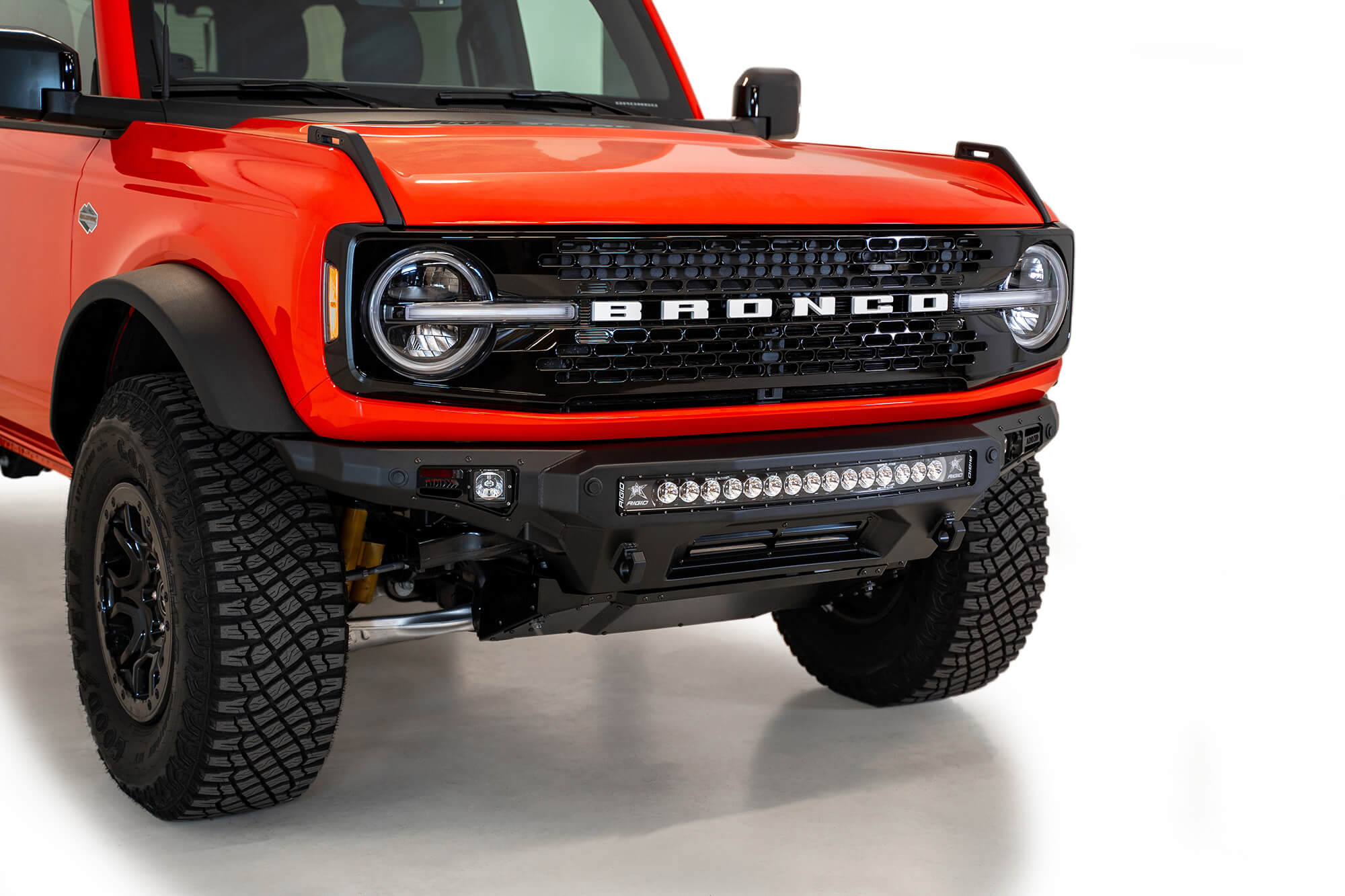 ADD Offroad 2021-2022 Ford Bronco Stealth Fighter Front Bumper F230142210103 | GarageAndFab.com