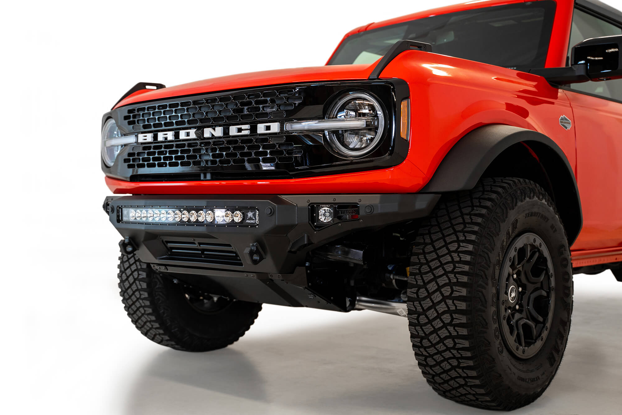 ADD Offroad 2021-2022 Ford Bronco Stealth Fighter Front Bumper F230142210103 | GarageAndFab.com
