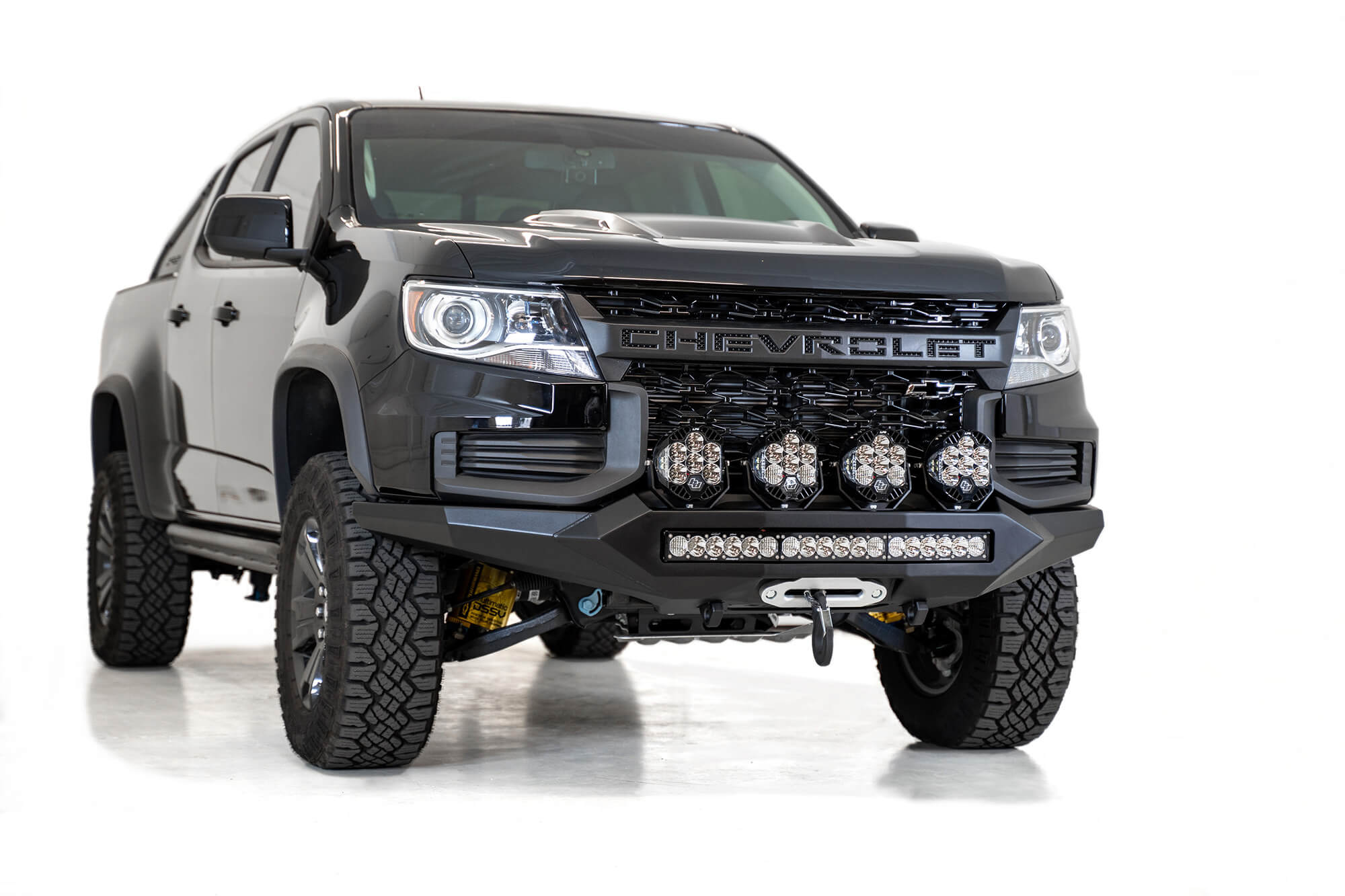 ADD Offroad 2021-2022 Chevy Colorado Zr2 Stealth Fighter Front Bumper F451202190103 | GarageAndFab.com