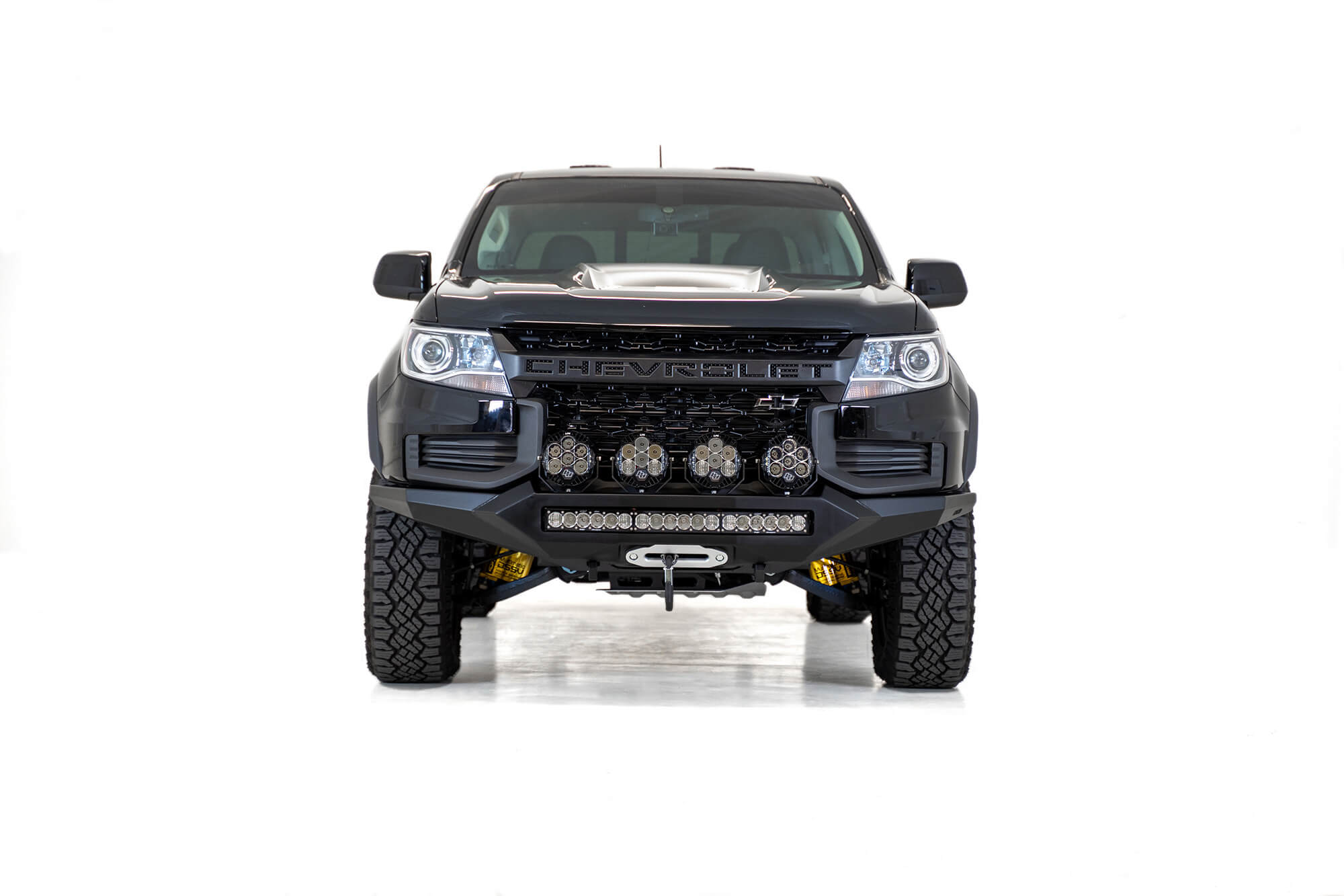 ADD Offroad 2021-2022 Chevy Colorado Zr2 Stealth Fighter Front Bumper F451202190103 | GarageAndFab.com