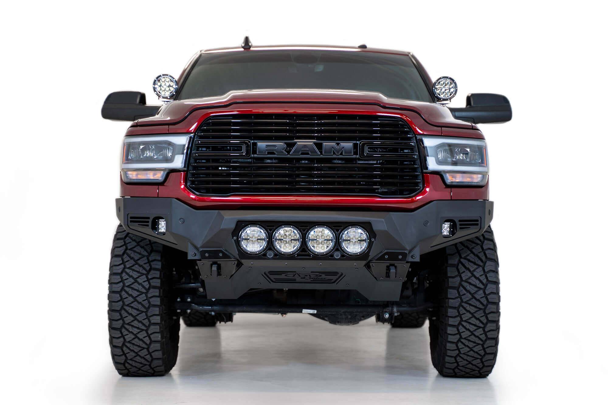 ADD Offroad 2019 - 2022 Ram 2500/3500 Bomber Front Bumper (Rigid) F560014110103 | GarageAndFab.com