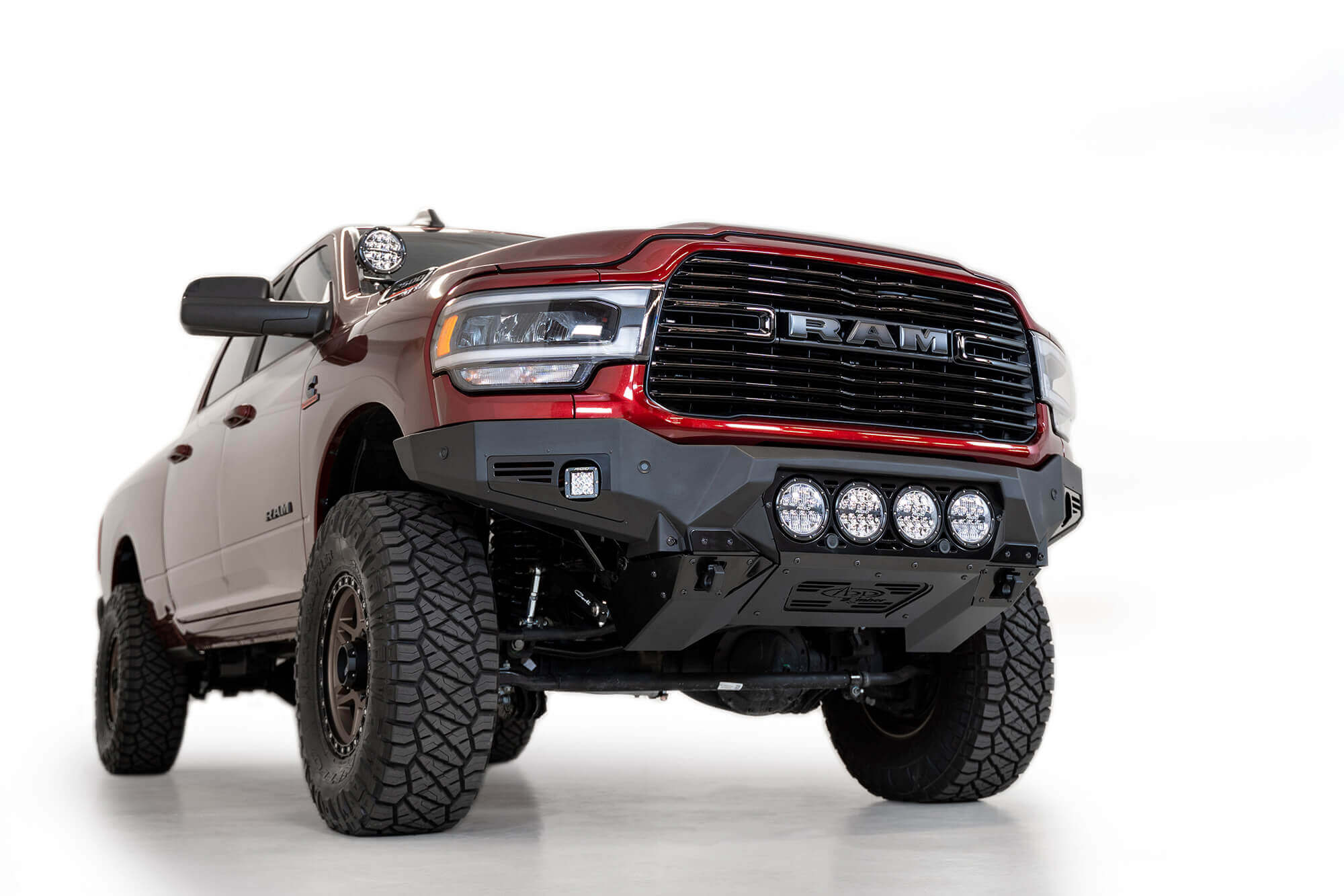 ADD Offroad 2019 - 2022 Ram 2500/3500 Bomber Front Bumper (Rigid) F560014110103 | GarageAndFab.com