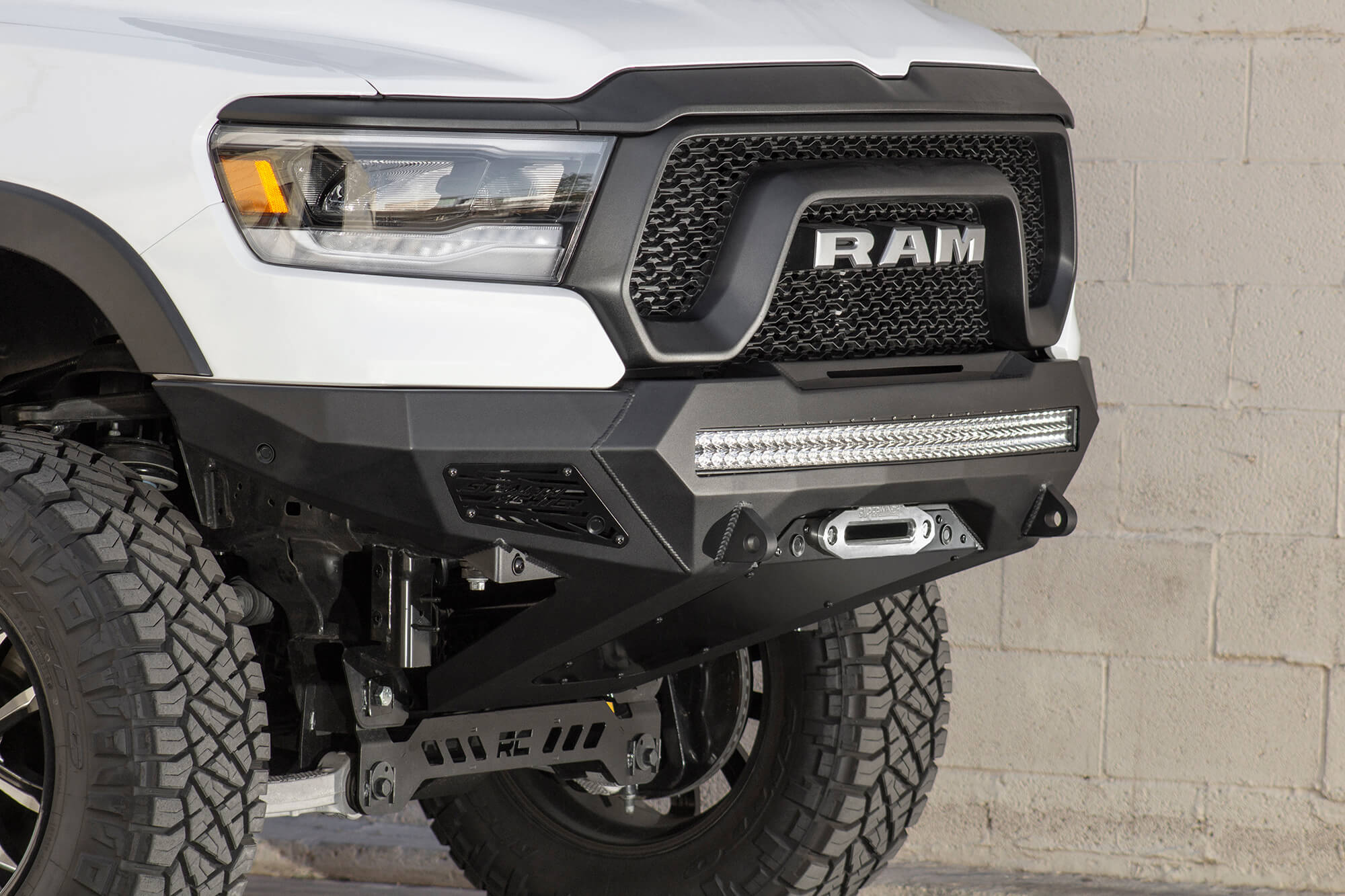 ADD Offroad 2019-2022 Ram Rebel 1500 Stealth Fighter Front Bumper F611422770103 | GarageAndFab.com