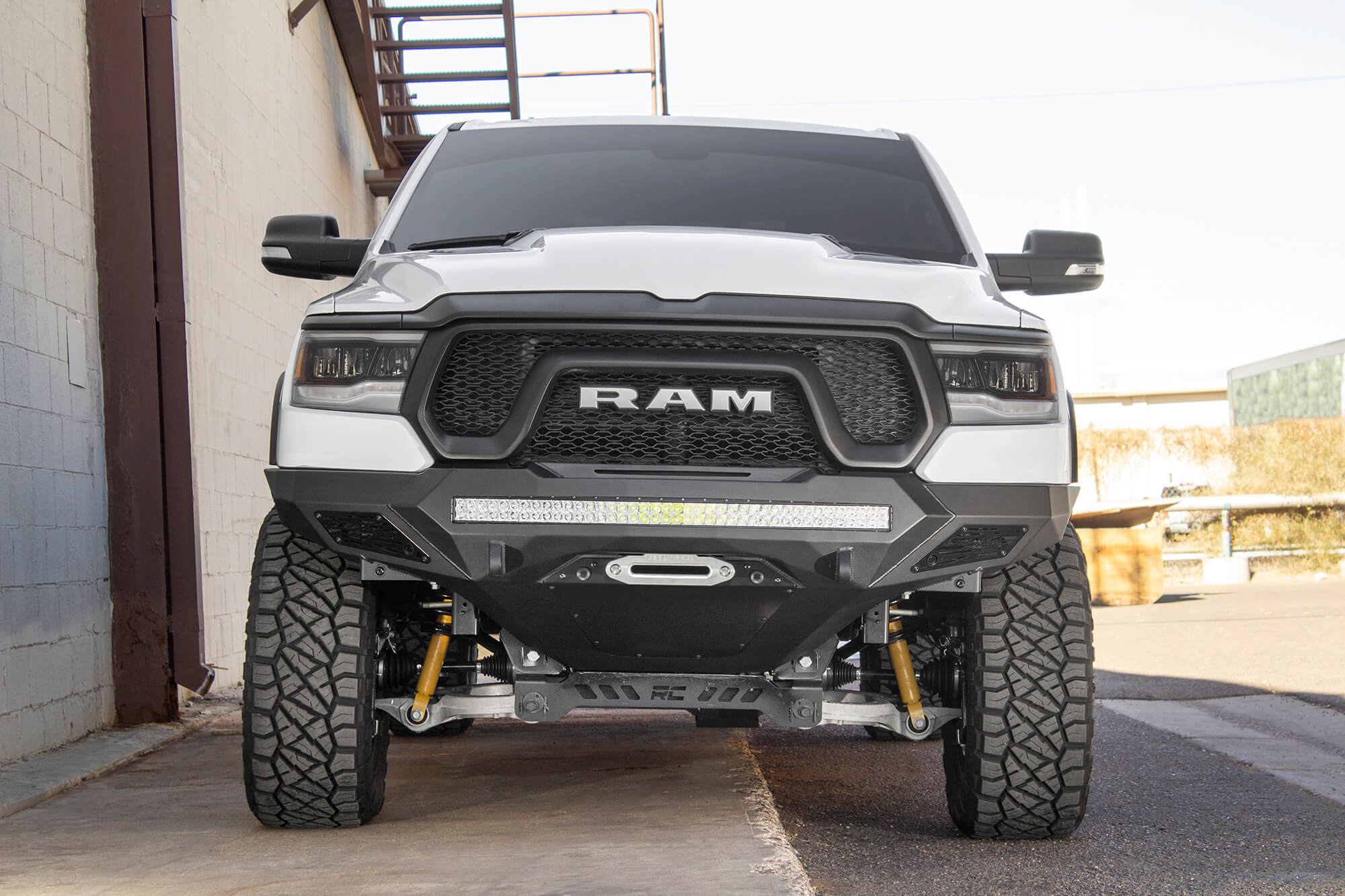 ADD Offroad 2019-2022 Ram Rebel 1500 Stealth Fighter Front Bumper F611422770103 | GarageAndFab.com