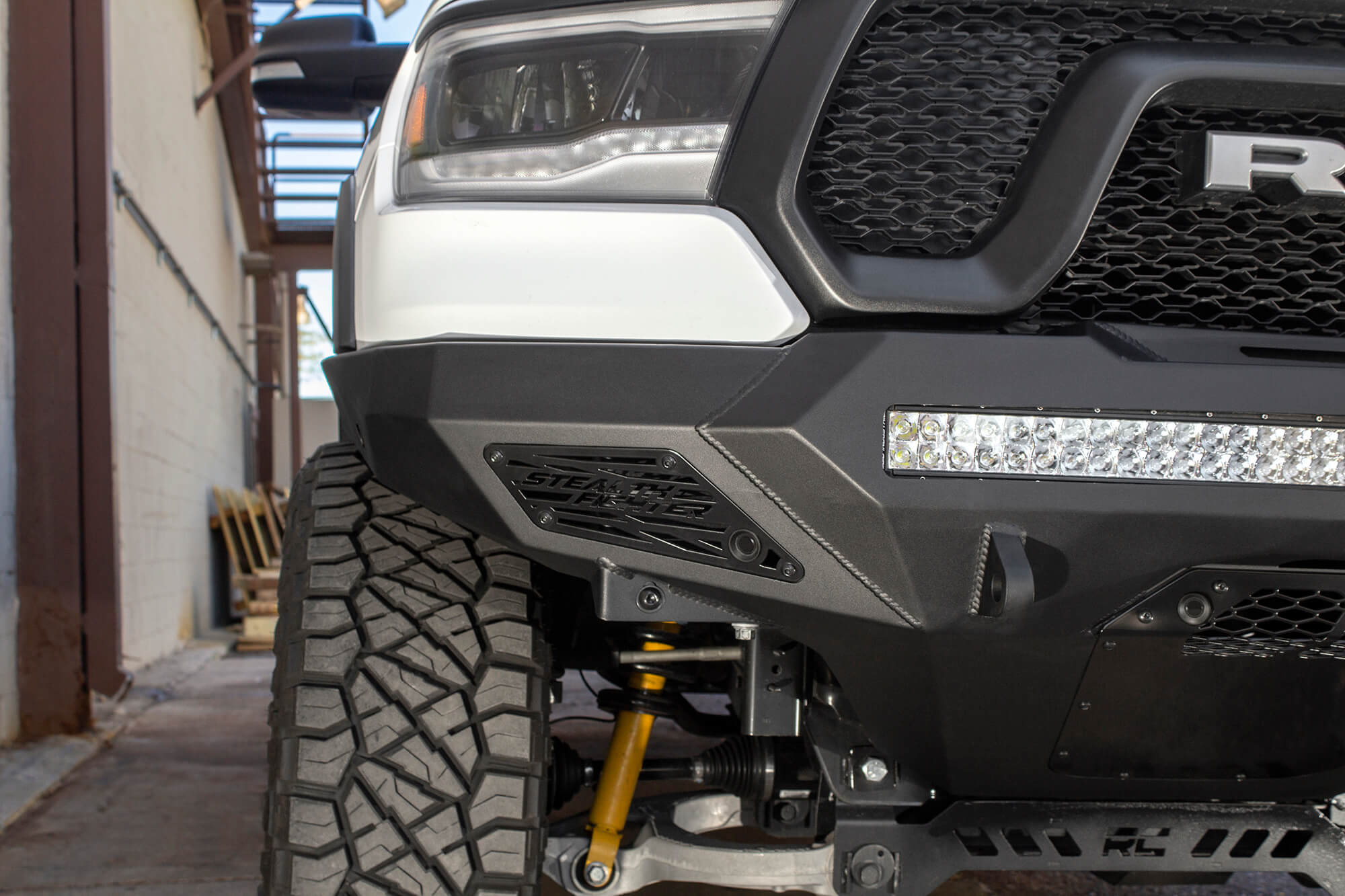 ADD Offroad 2019-2022 Ram Rebel 1500 Stealth Fighter Front Bumper F611422770103 | GarageAndFab.com
