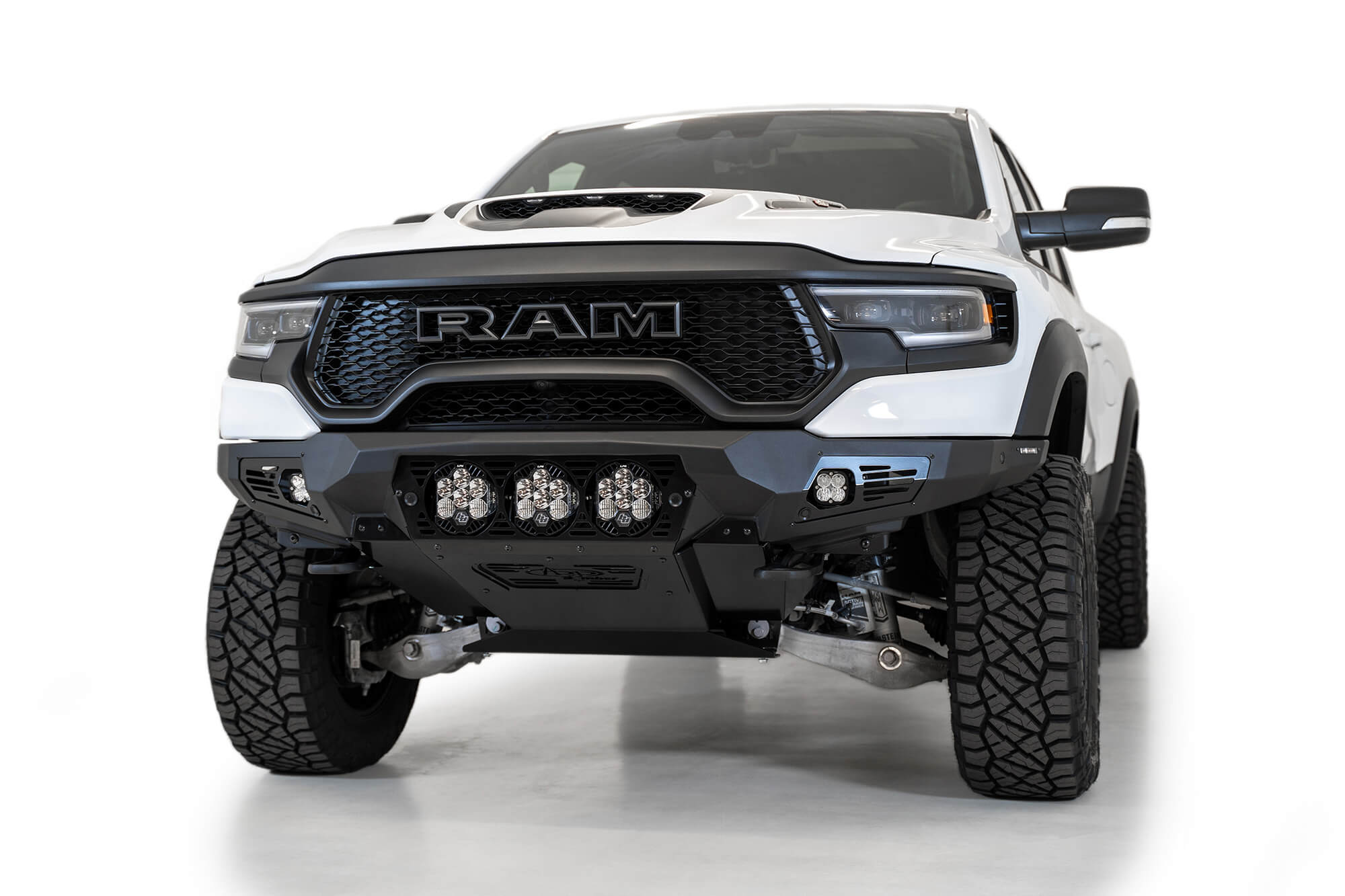 ADD Offroad 2021-2022 Ram 1500 Trx Bomber Front Bumper (Baja) F620014100103 | GarageAndFab.com