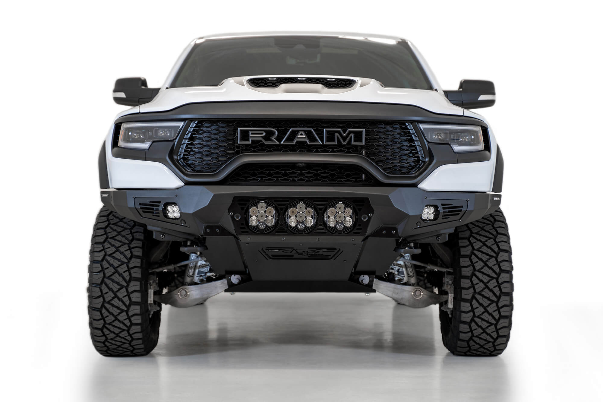 ADD Offroad 2021-2022 Ram 1500 Trx Bomber Front Bumper (Baja) F620014100103 | GarageAndFab.com